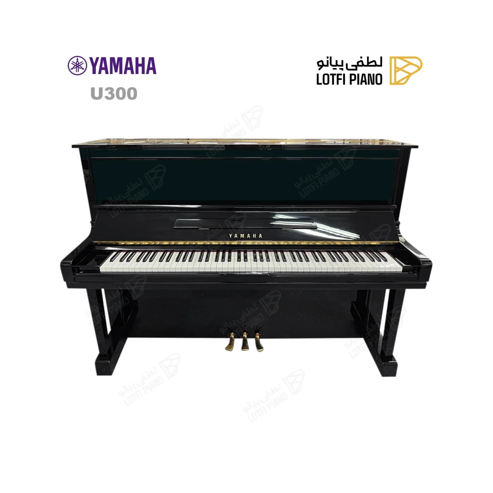 پیانو آکوستیک یاماها مدل YAMAHA U300 - thumbnail 1