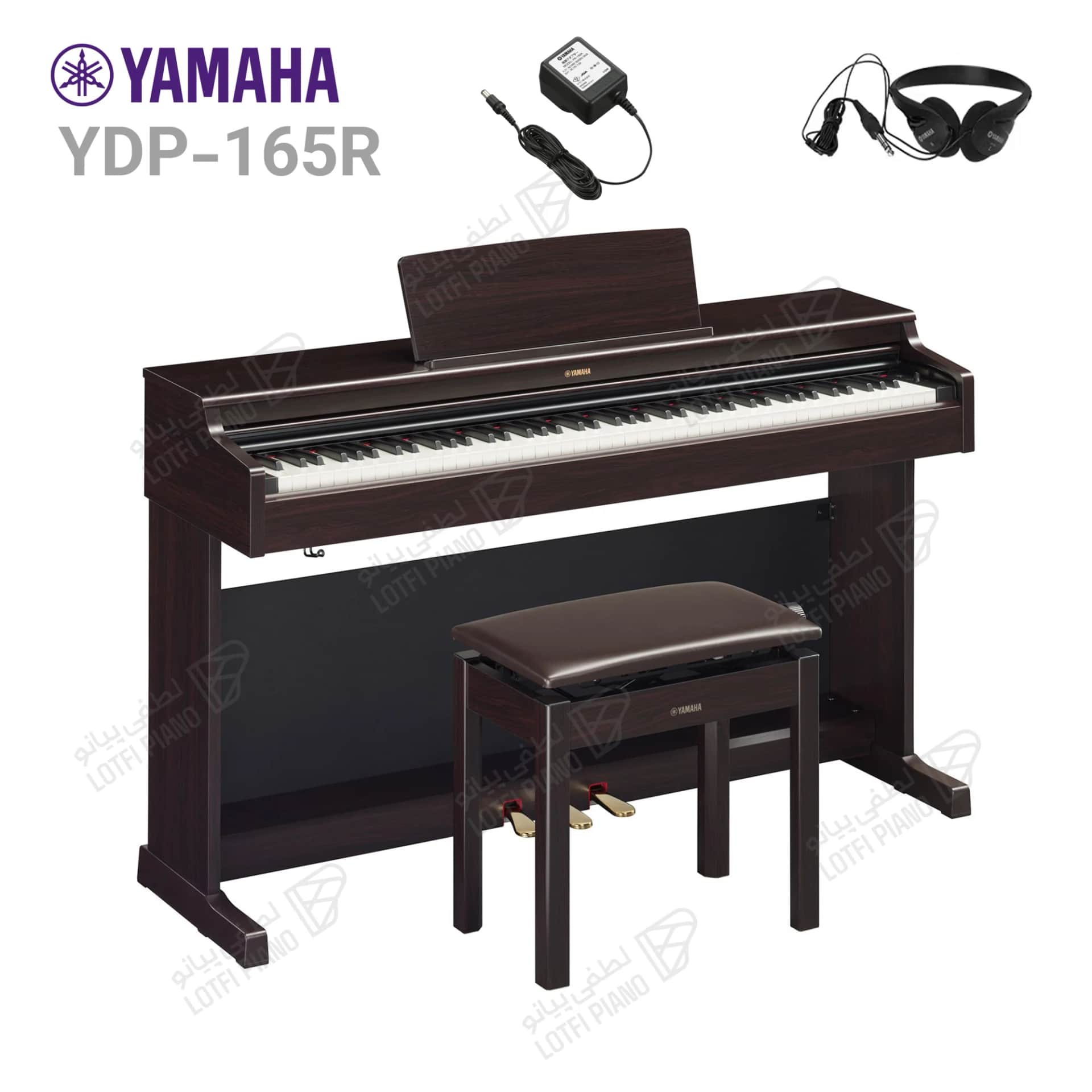 پیانو دیجیتال یاماها مدل YAMAHA YDP-165 - 2
