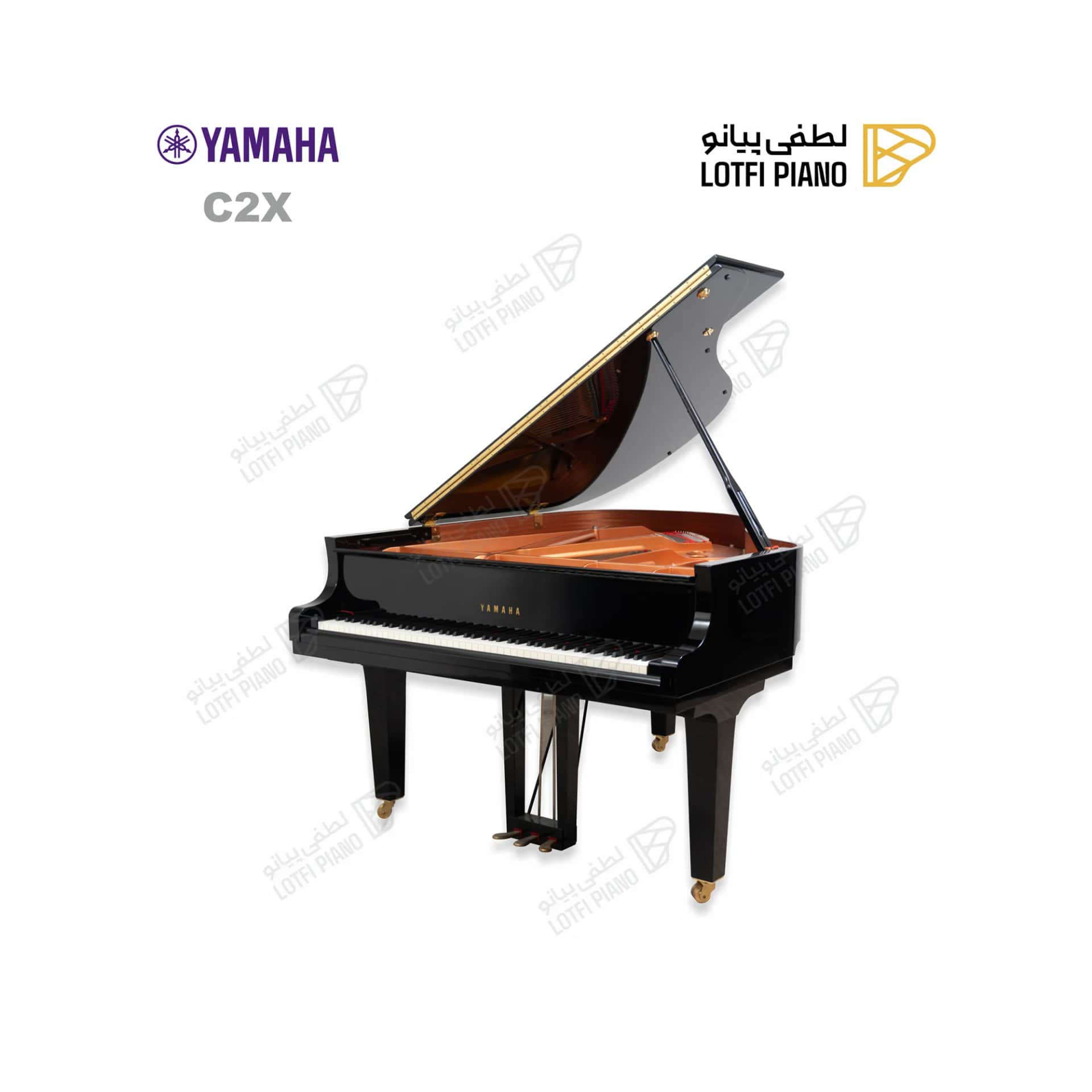 پیانو رویال یاماها مدل YAMAHA C2X - 2
