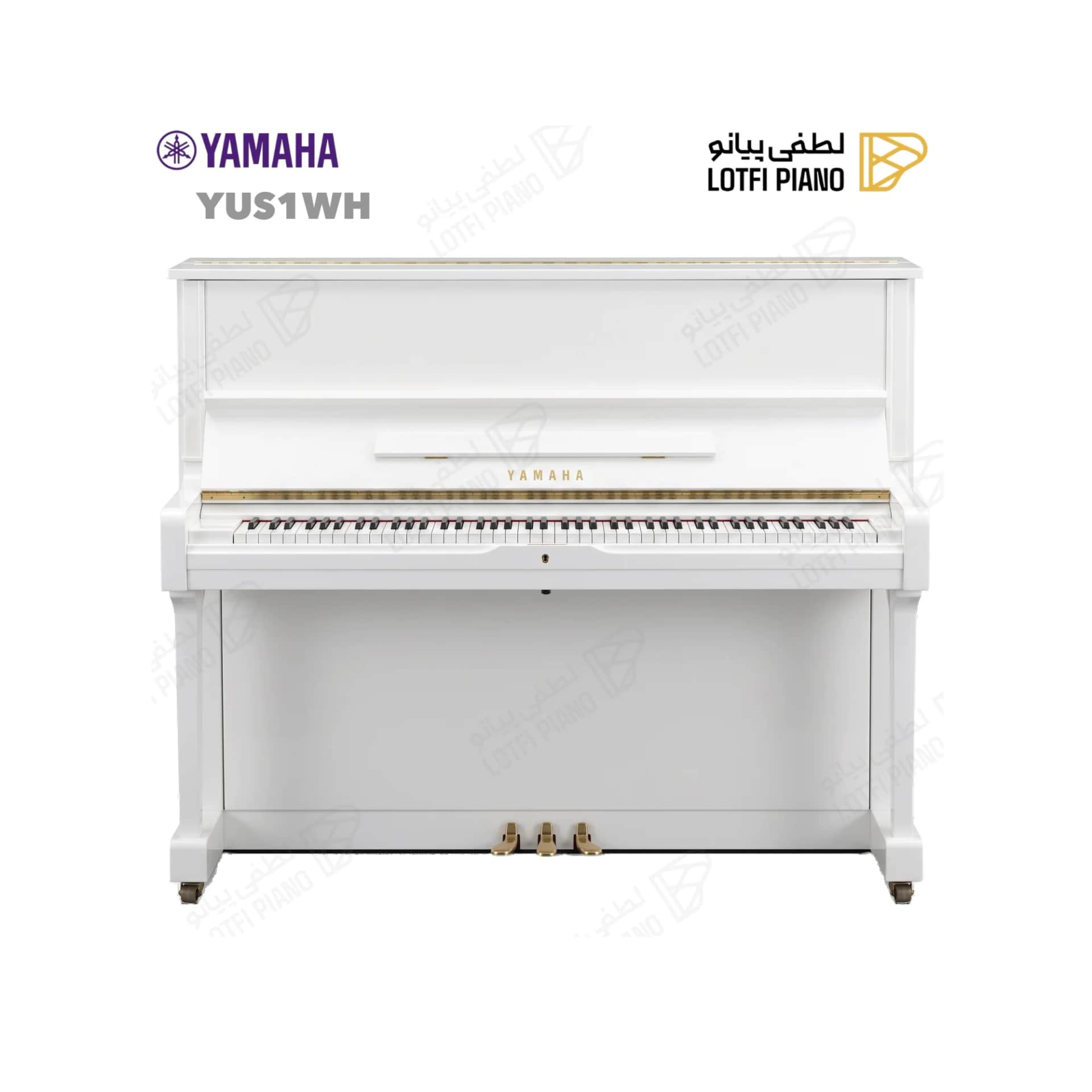 پیانو آکوستیک یاماها مدل YAMAHA YUS1WH - thumbnail 1