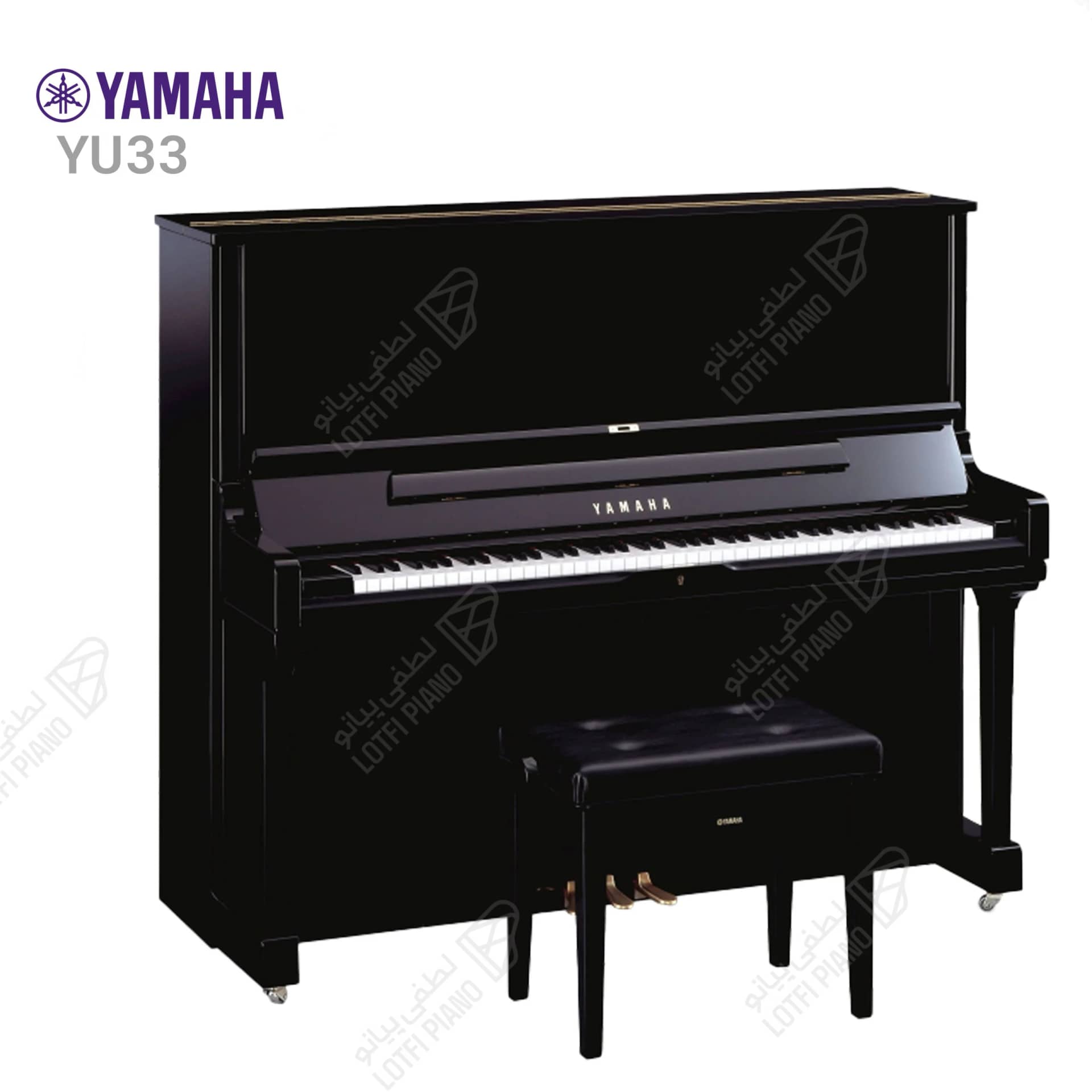پیانو آکوستیک YAMAHA مدل YU33 - 2