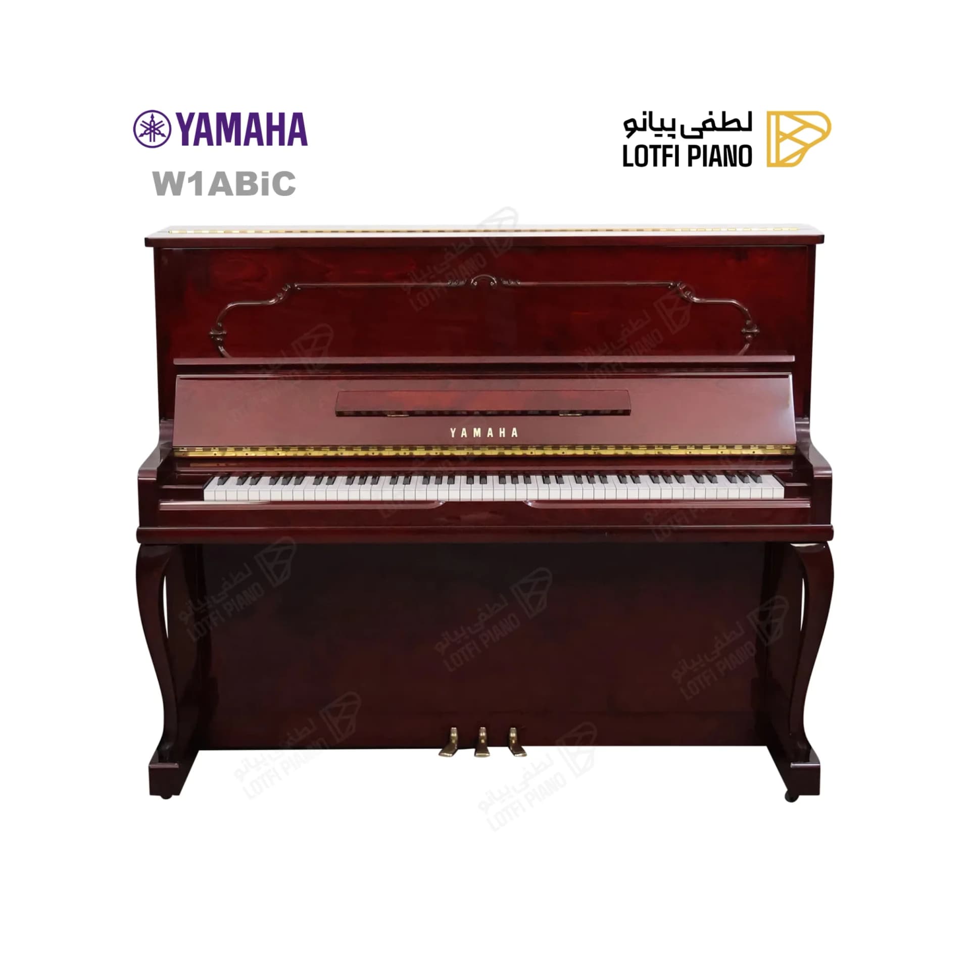پیانو آکوستیک یاماها مدل YAMAHA W1ABiC