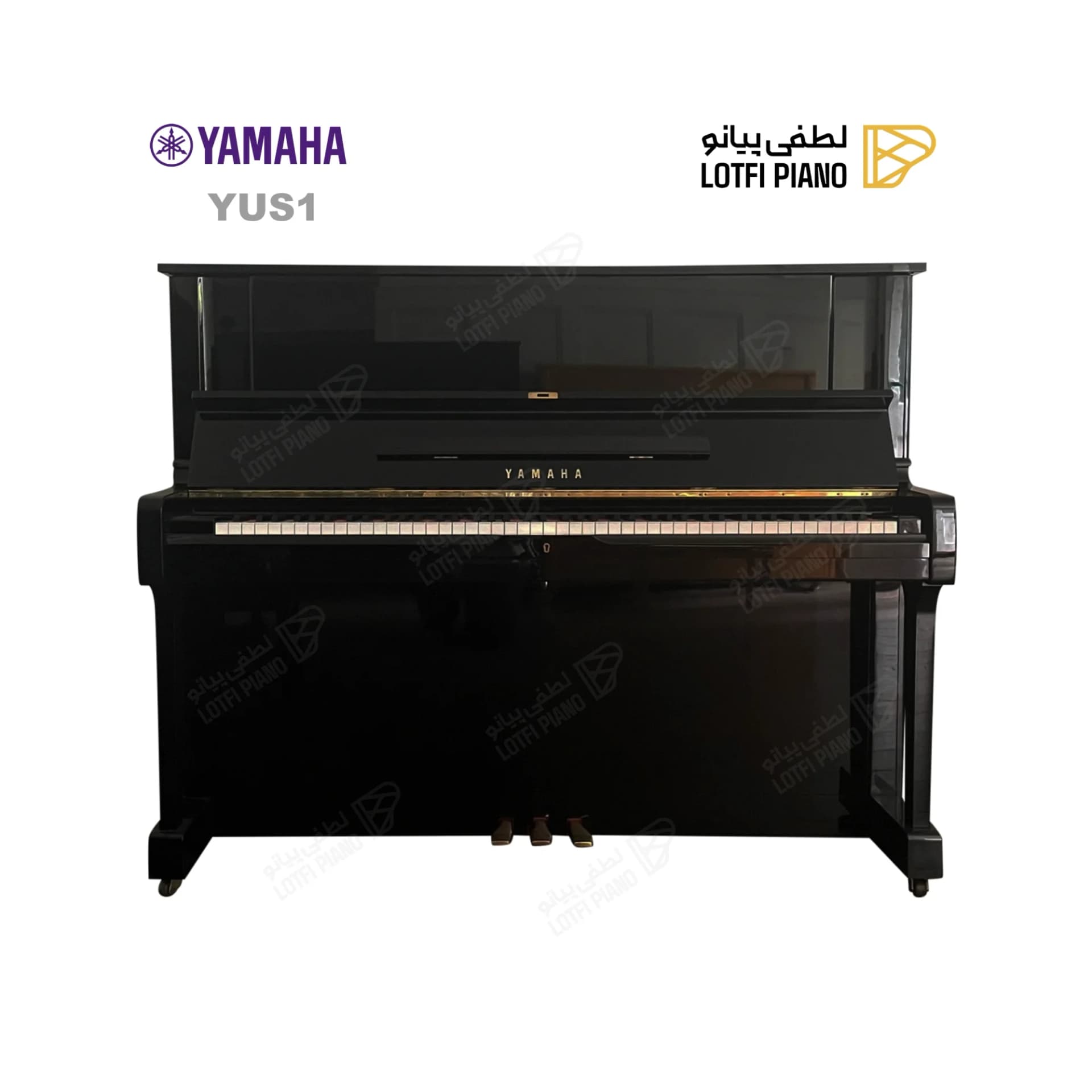 پیانو آکوستیک یاماها مدل YAMAHA YUS1 - 1