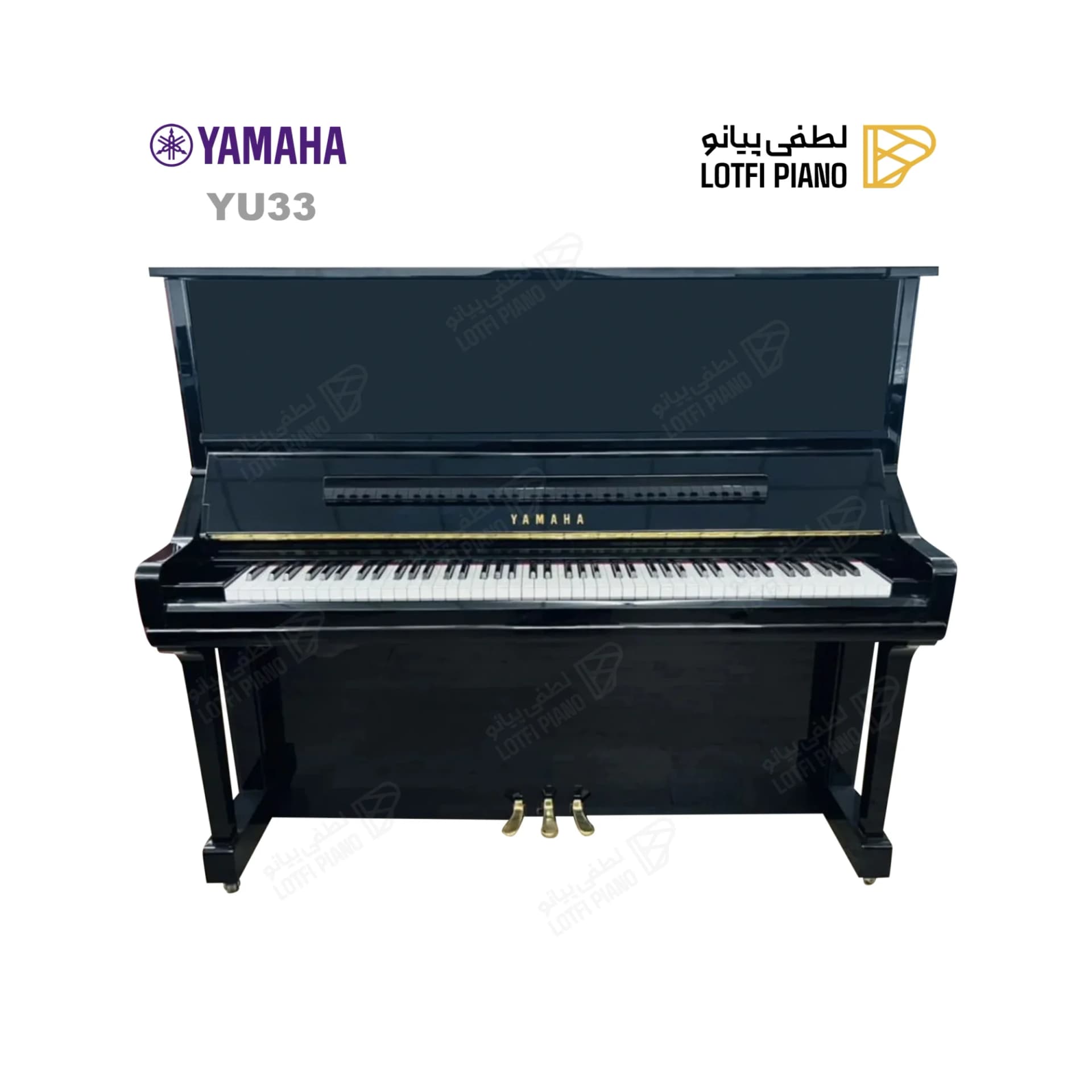 پیانو آکوستیک یاماها مدل YAMAHA YU33