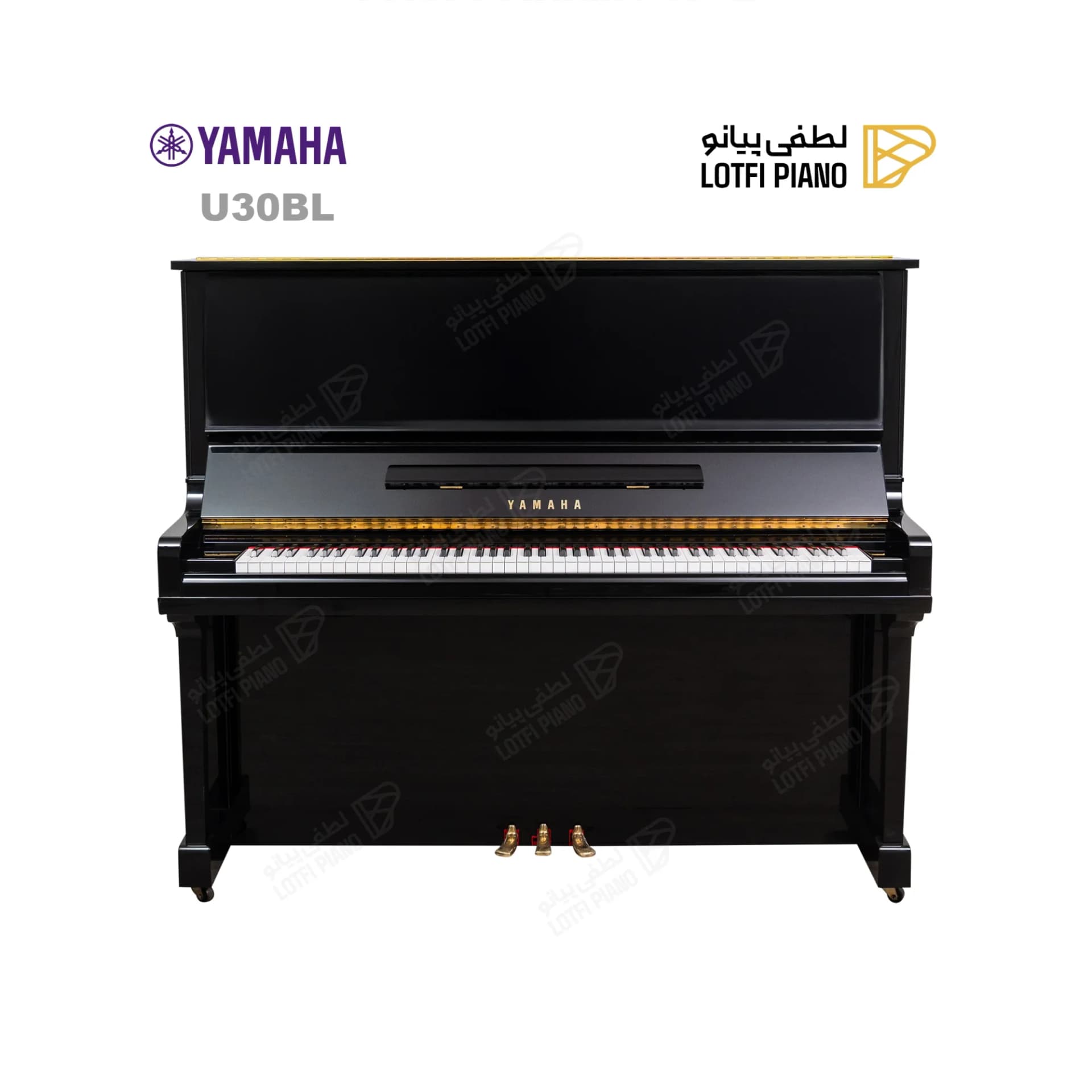 پیانو آکوستیک یاماها مدل YAMAHA U30BL