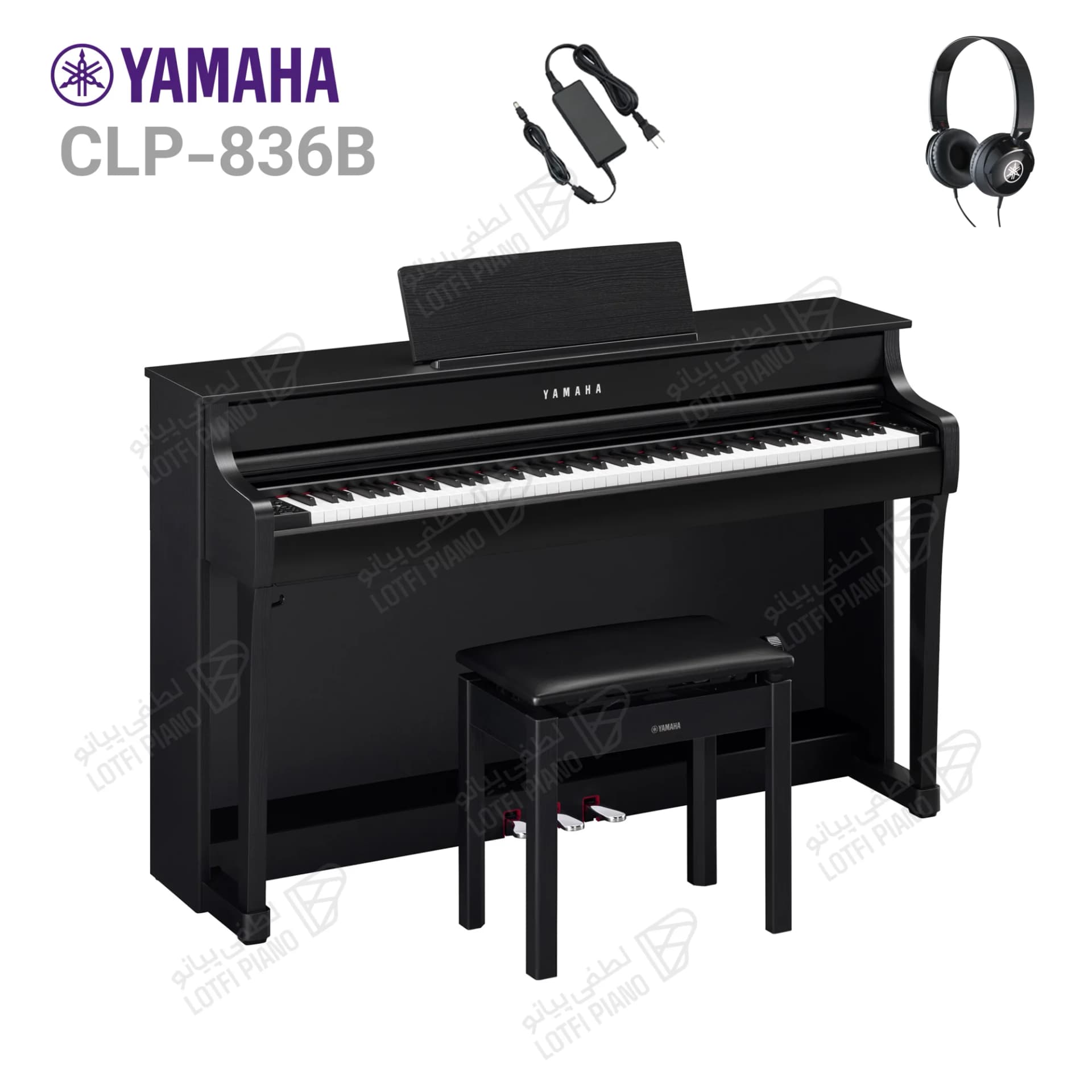 پیانو دیجیتال یاماها مدل YAMAHA CLP-836 - 1