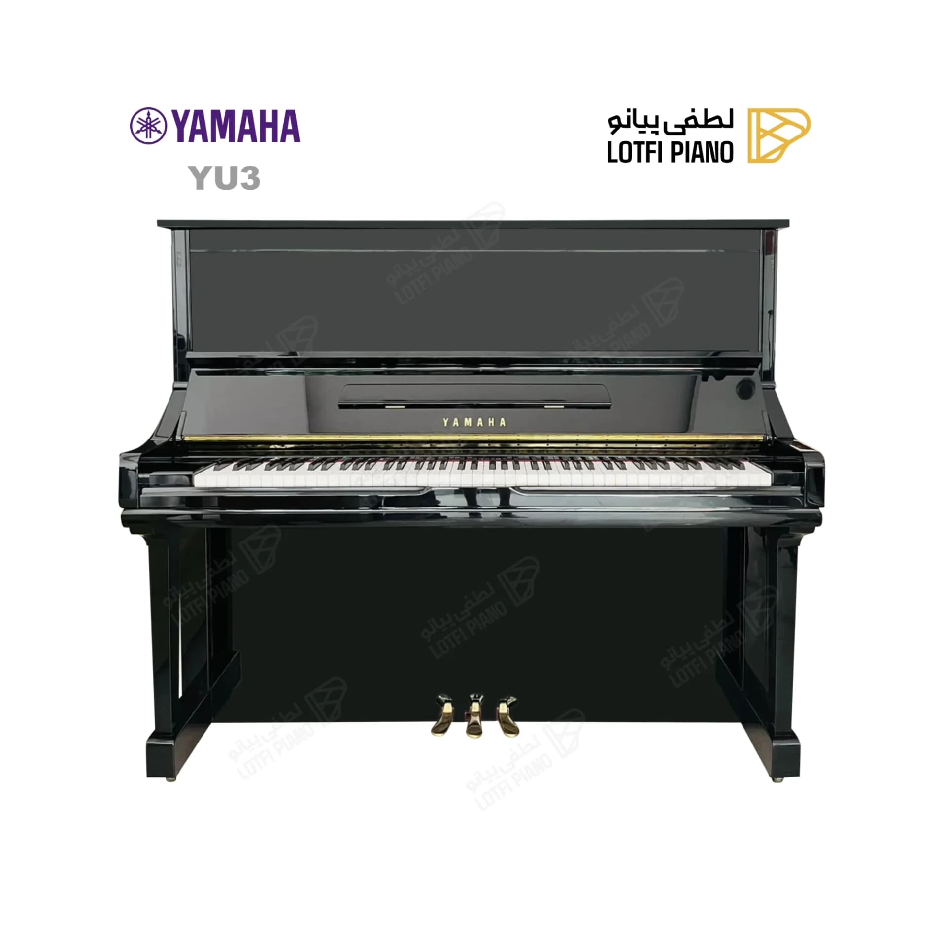پیانو آکوستیک ياماها مدل YAMAHA YU3