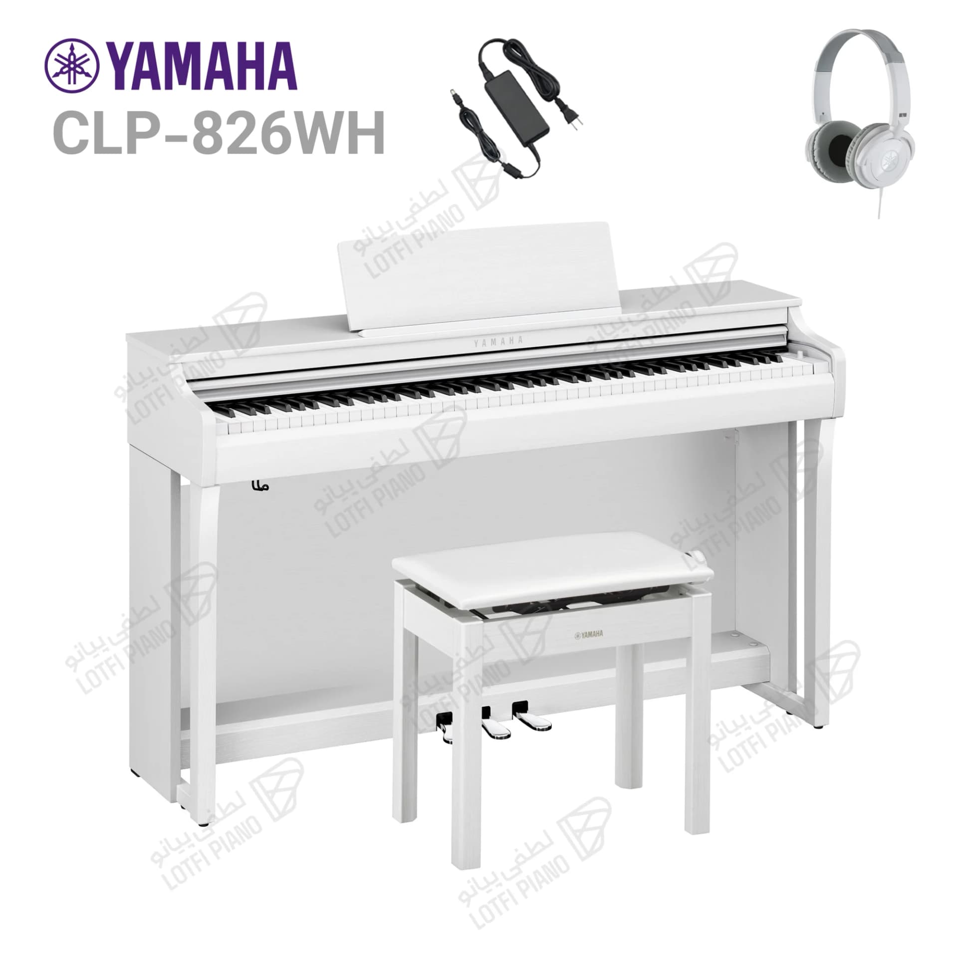 پیانو دیجیتال یاماها مدل YAMAHA CLP-826 - 1
