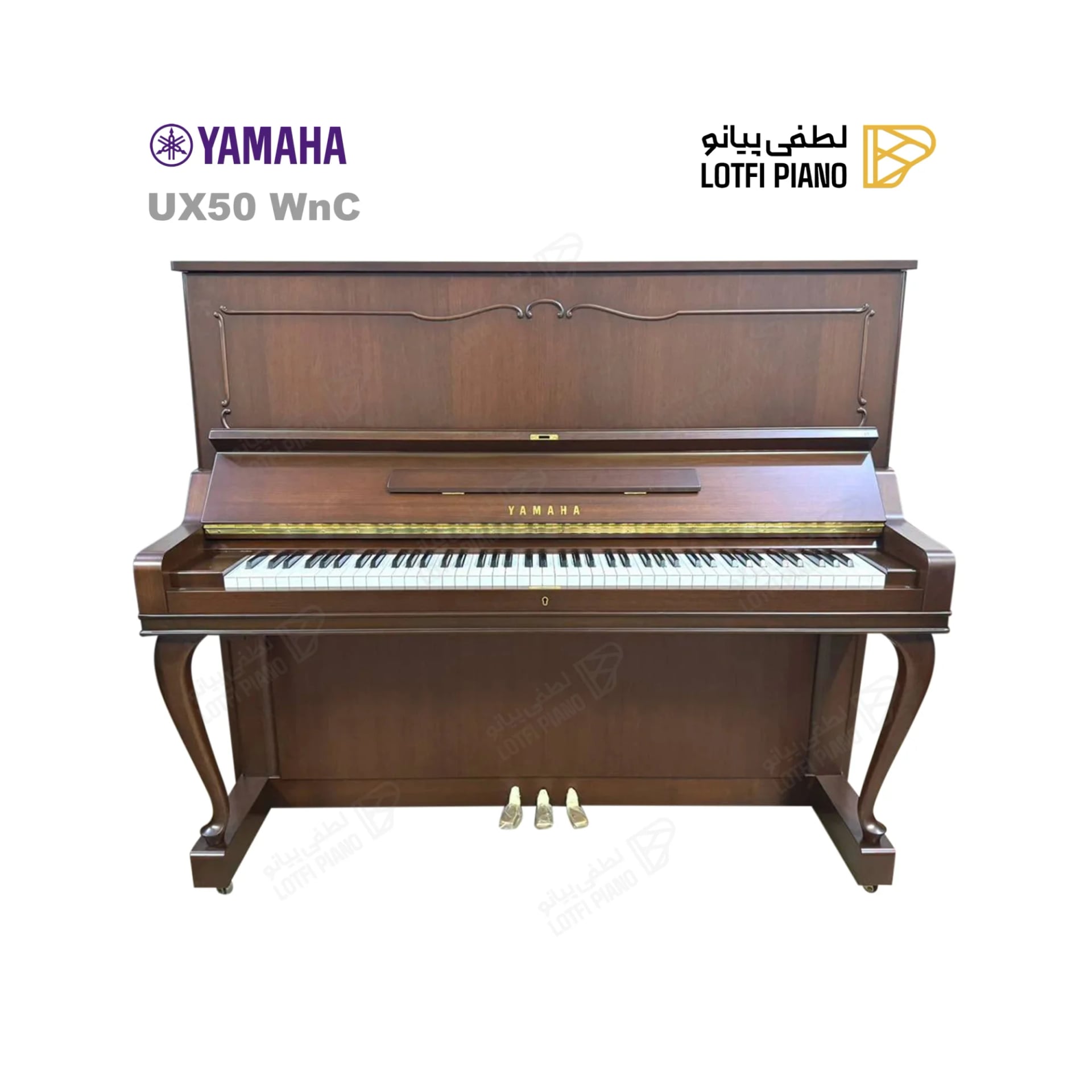 پیانو آکوستیک یاماها مدل YAMAHA UX50 WnC - 1