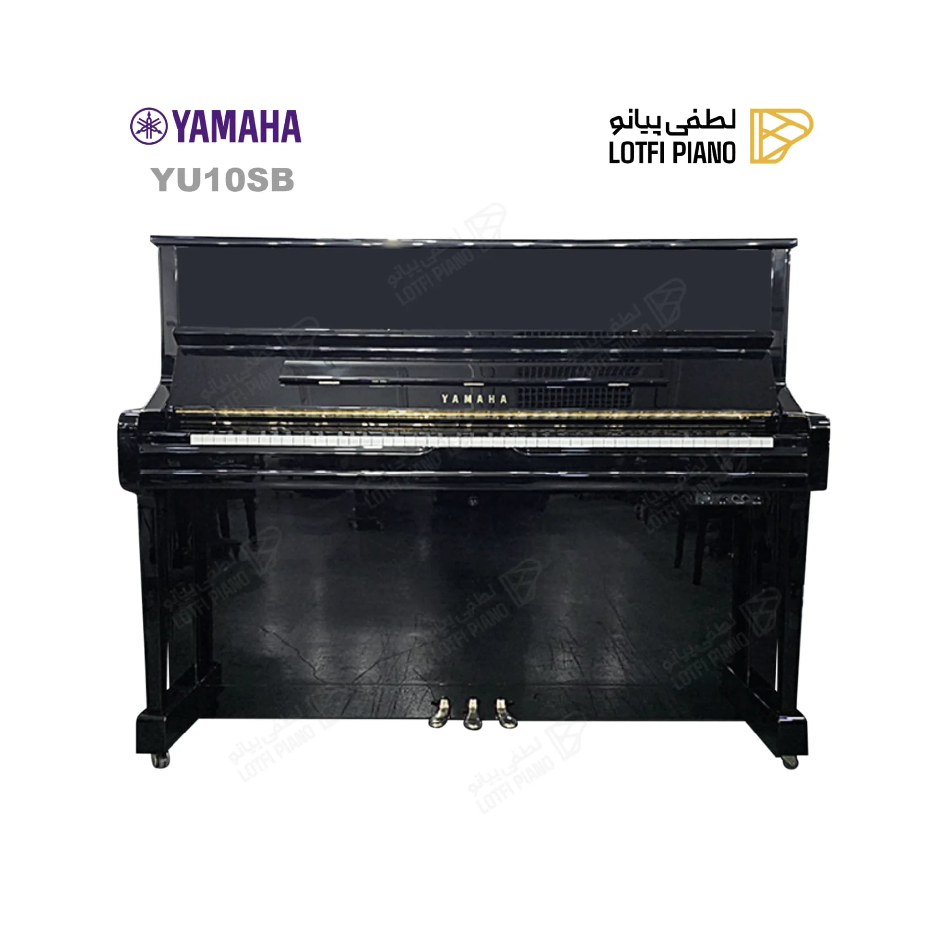 پیانو آکوستیک یاماها مدل YAMAHA YU10SB - 1