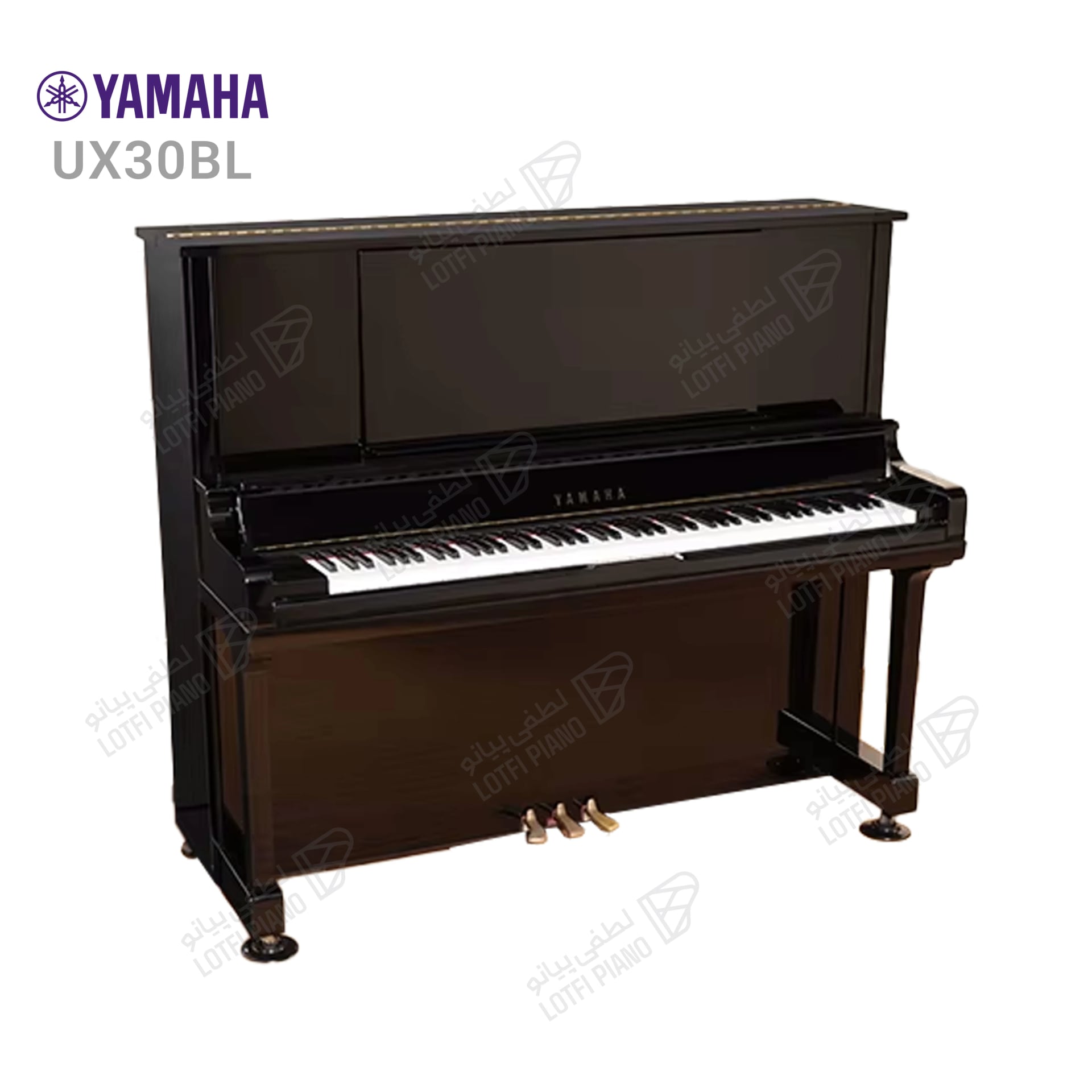 پیانو آکوستیک یاماها مدل YAMAHA UX30BL - 1