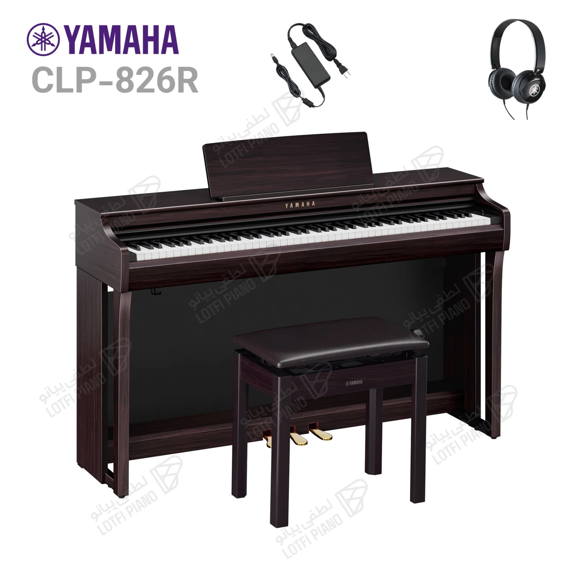 پیانو دیجیتال یاماها مدل YAMAHA CLP-826