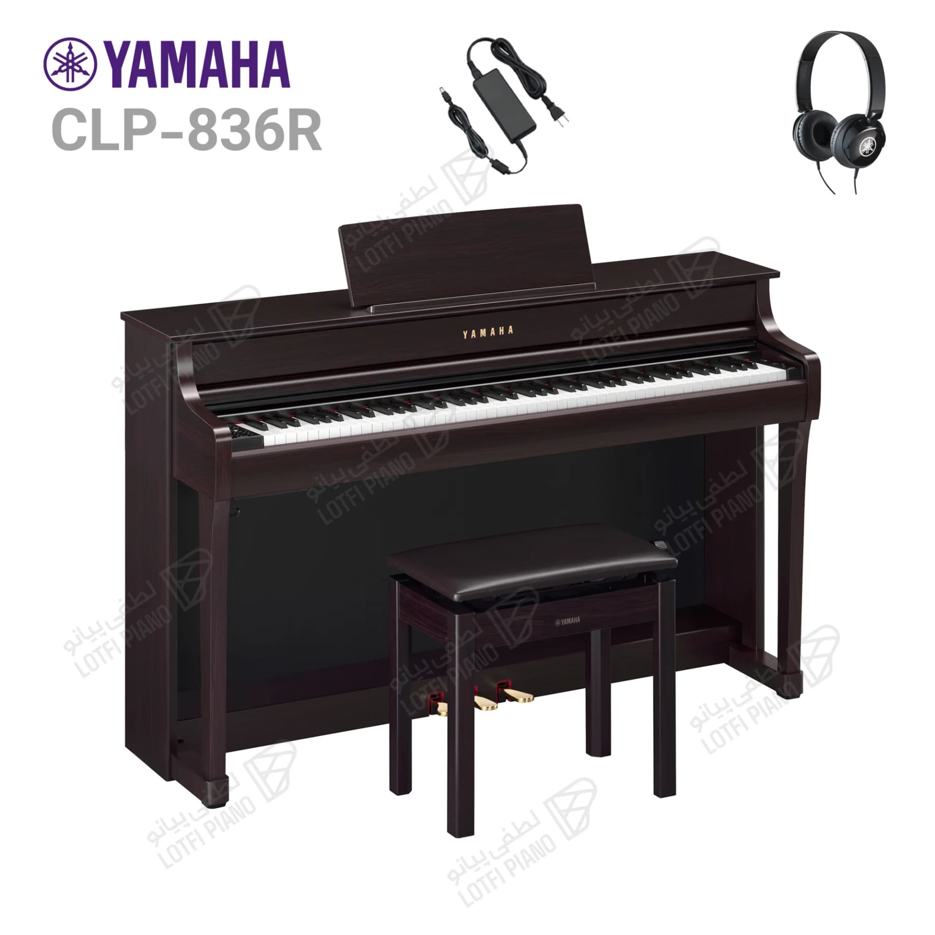 پیانو دیجیتال یاماها مدل YAMAHA CLP-836