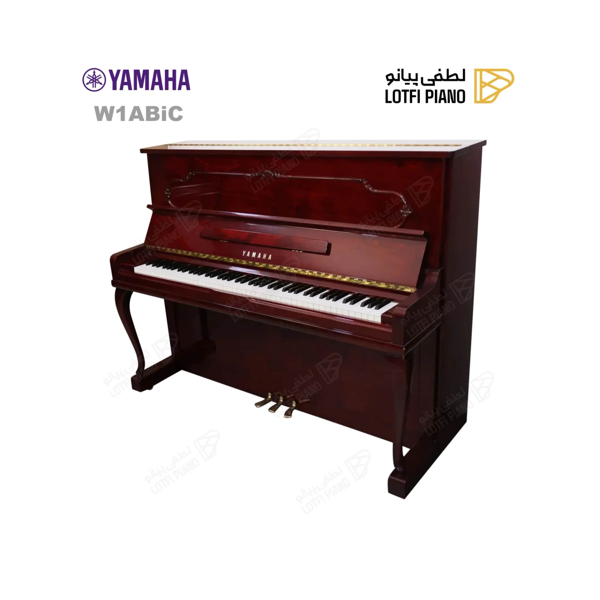 پیانو آکوستیک یاماها مدل YAMAHA W1ABiC - 2