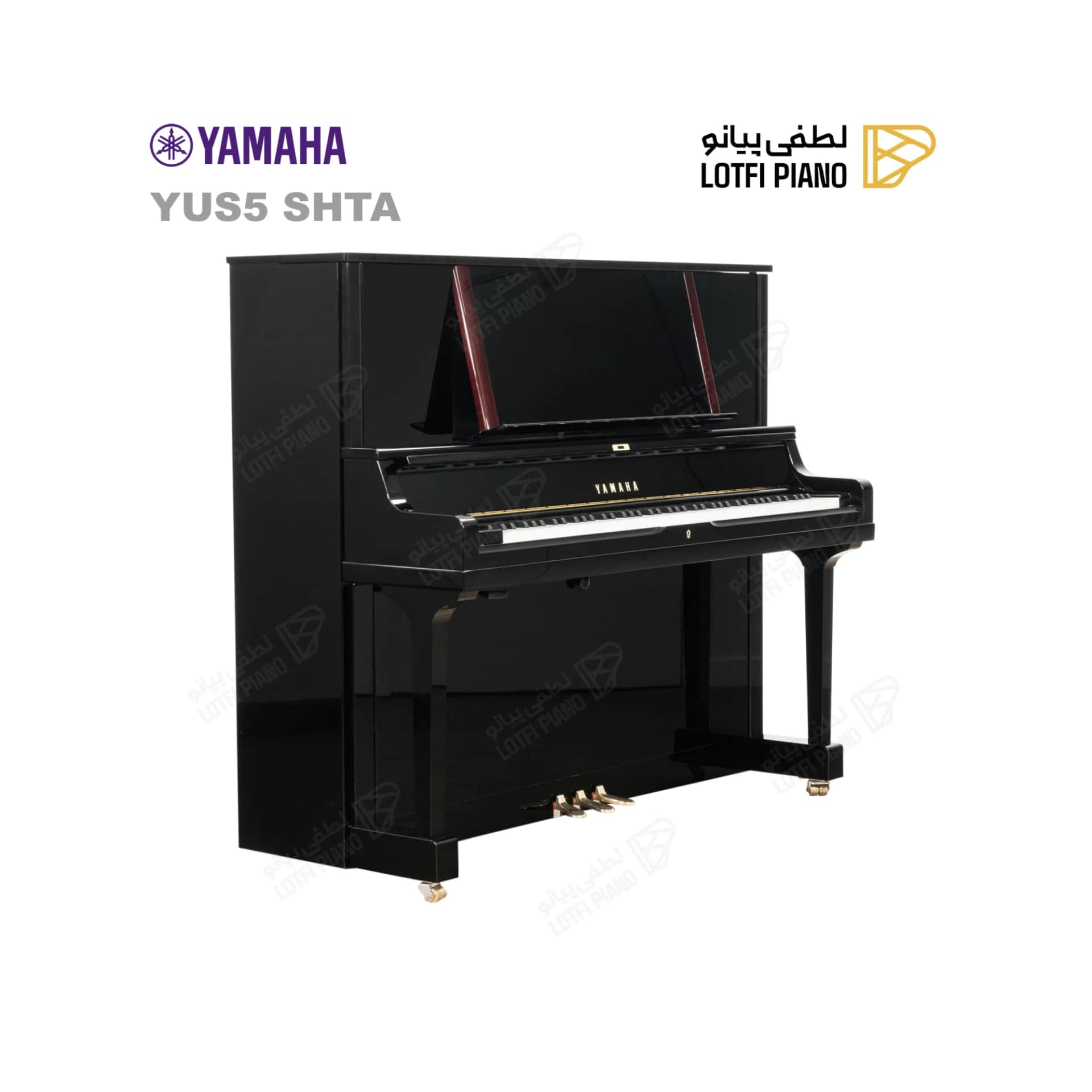 پیانو آکوستیک یاماها مدل YAMAHA YUS5 SHTA - 5