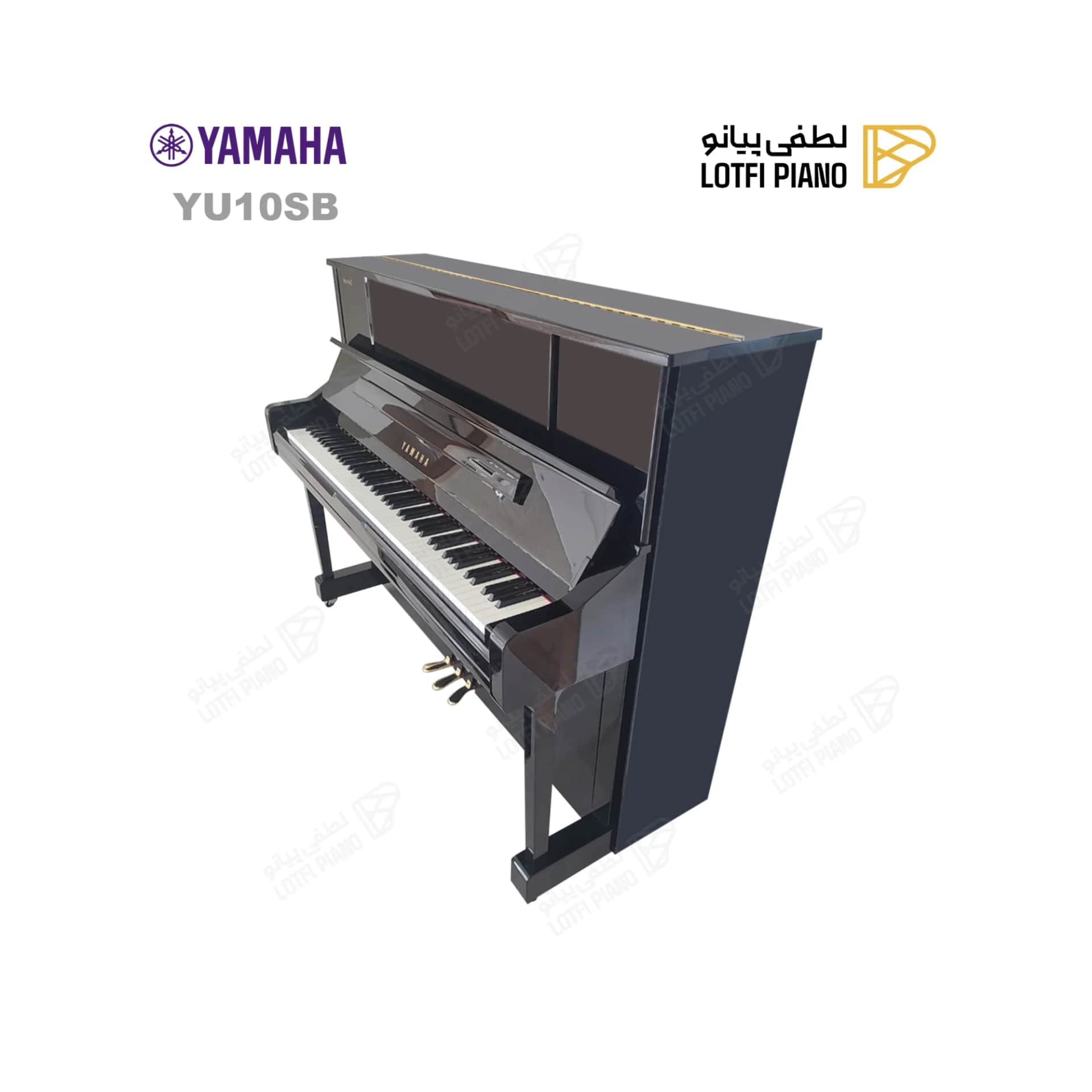 پیانو آکوستیک یاماها مدل YAMAHA YU10SB - 5