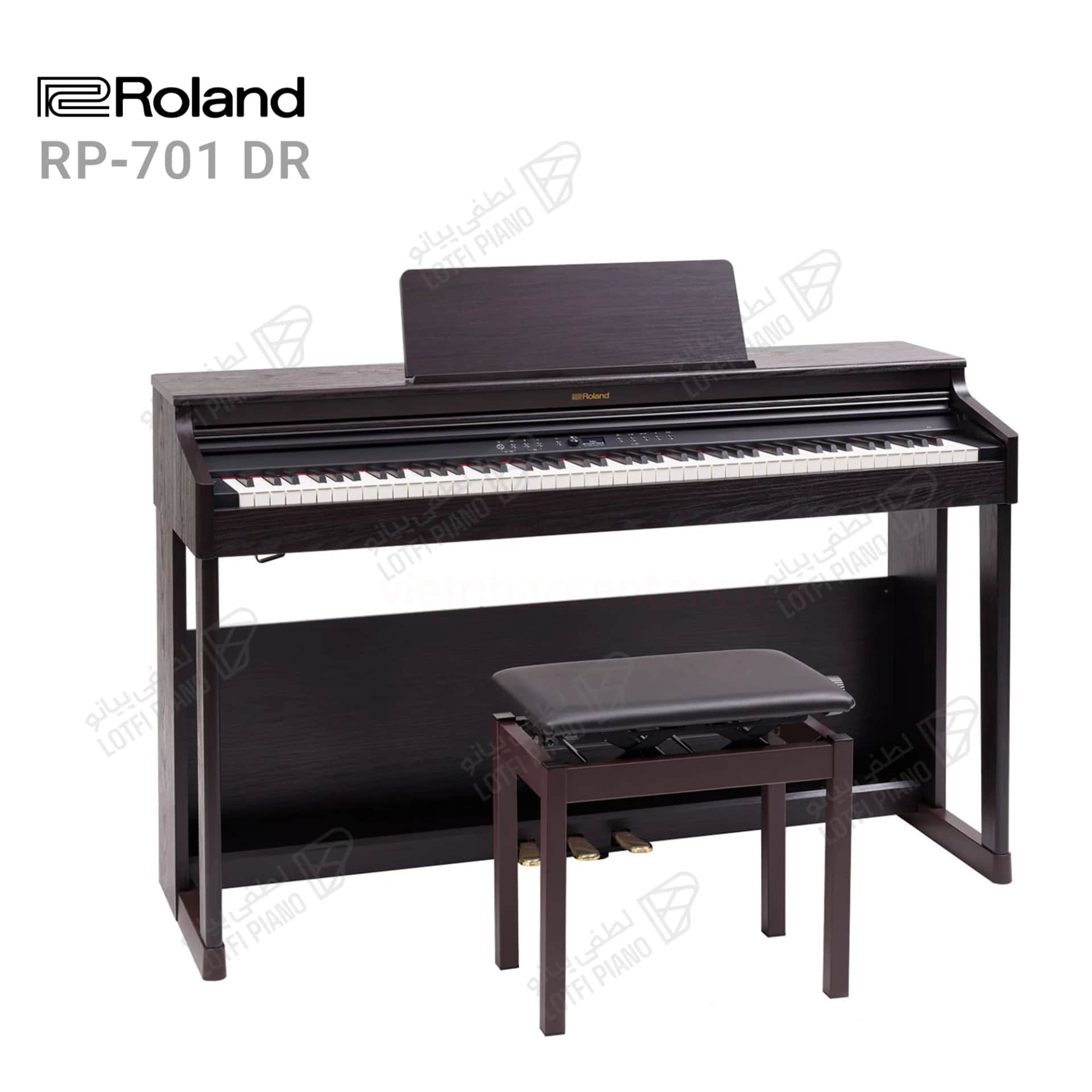 پیانو دیجیتال ROLAND مدل RP701-DR - 3