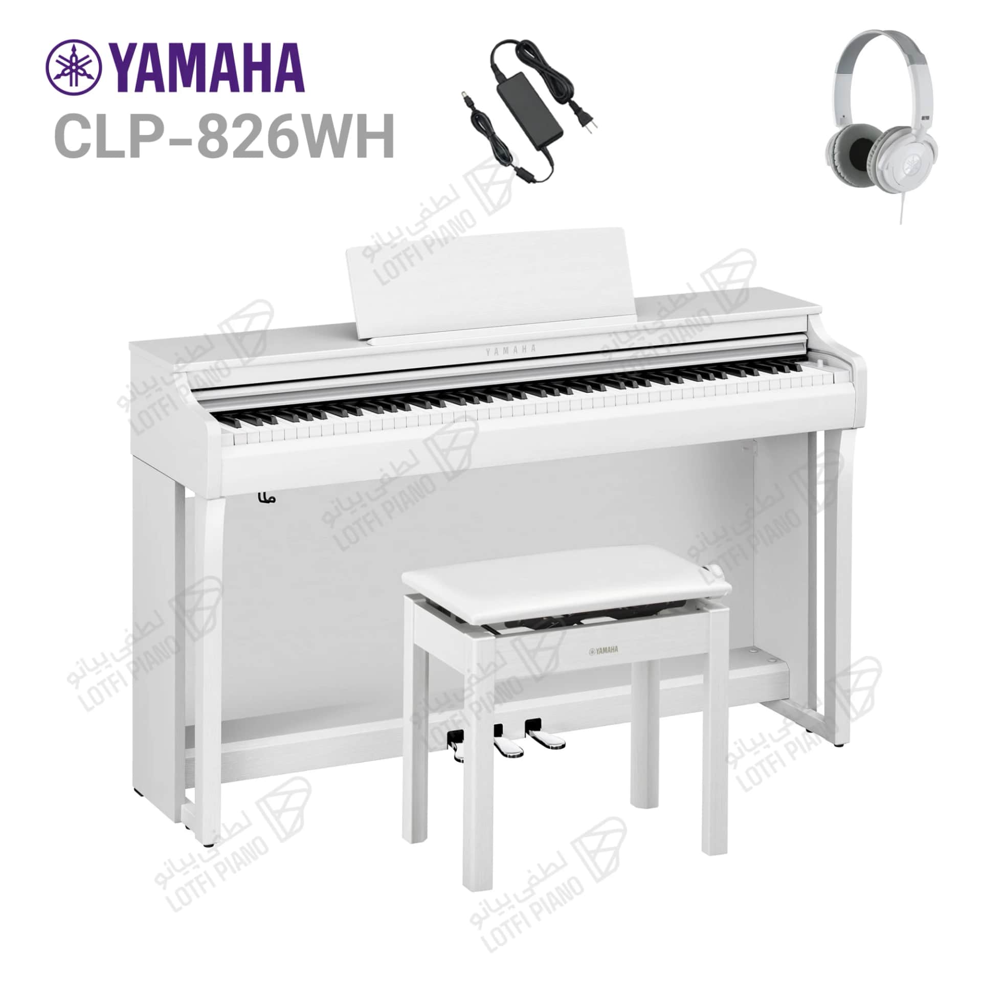 پیانو دیجیتال یاماها مدل YAMAHA CLP-826 - thumbnail 3