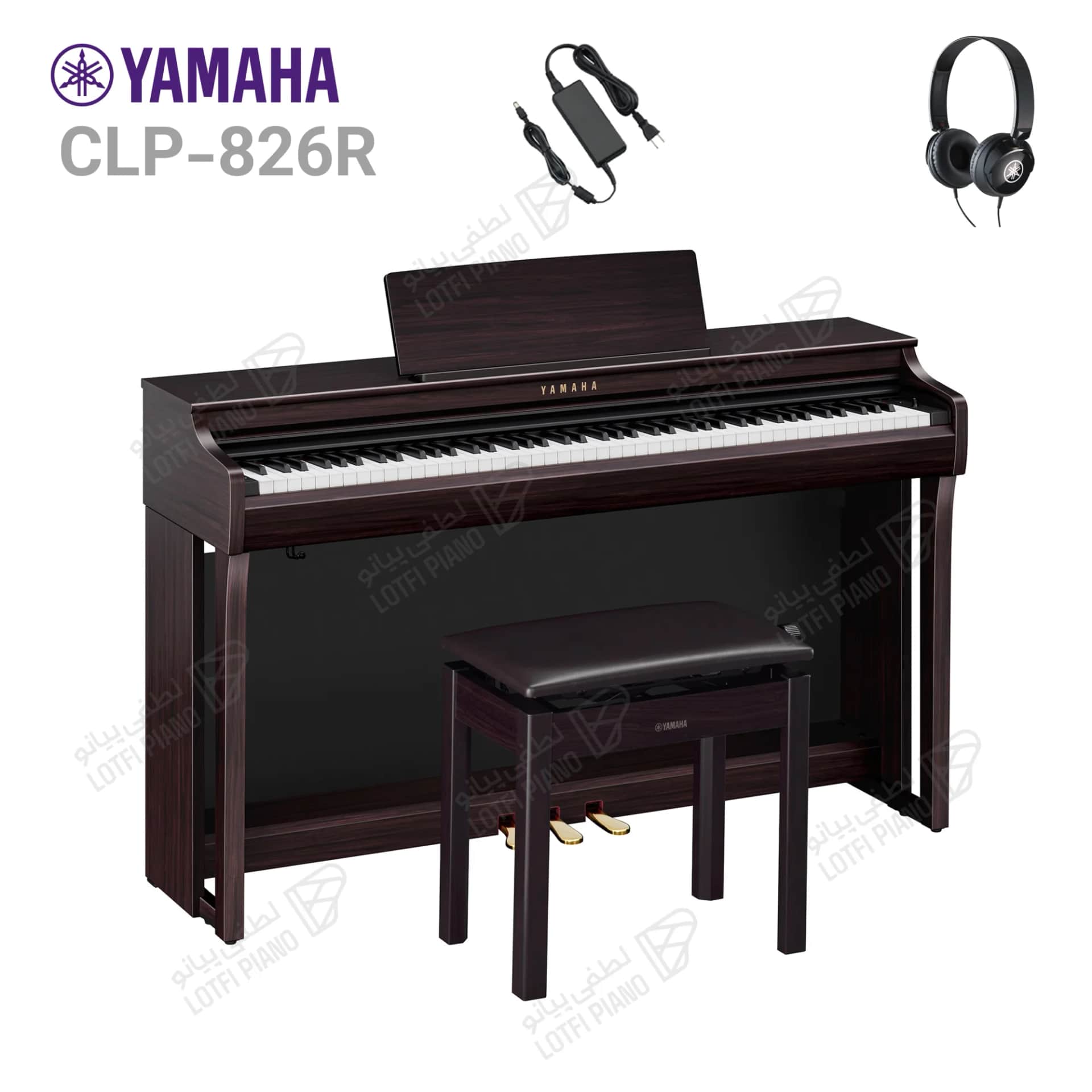 پیانو دیجیتال یاماها مدل YAMAHA CLP-826 - thumbnail 6