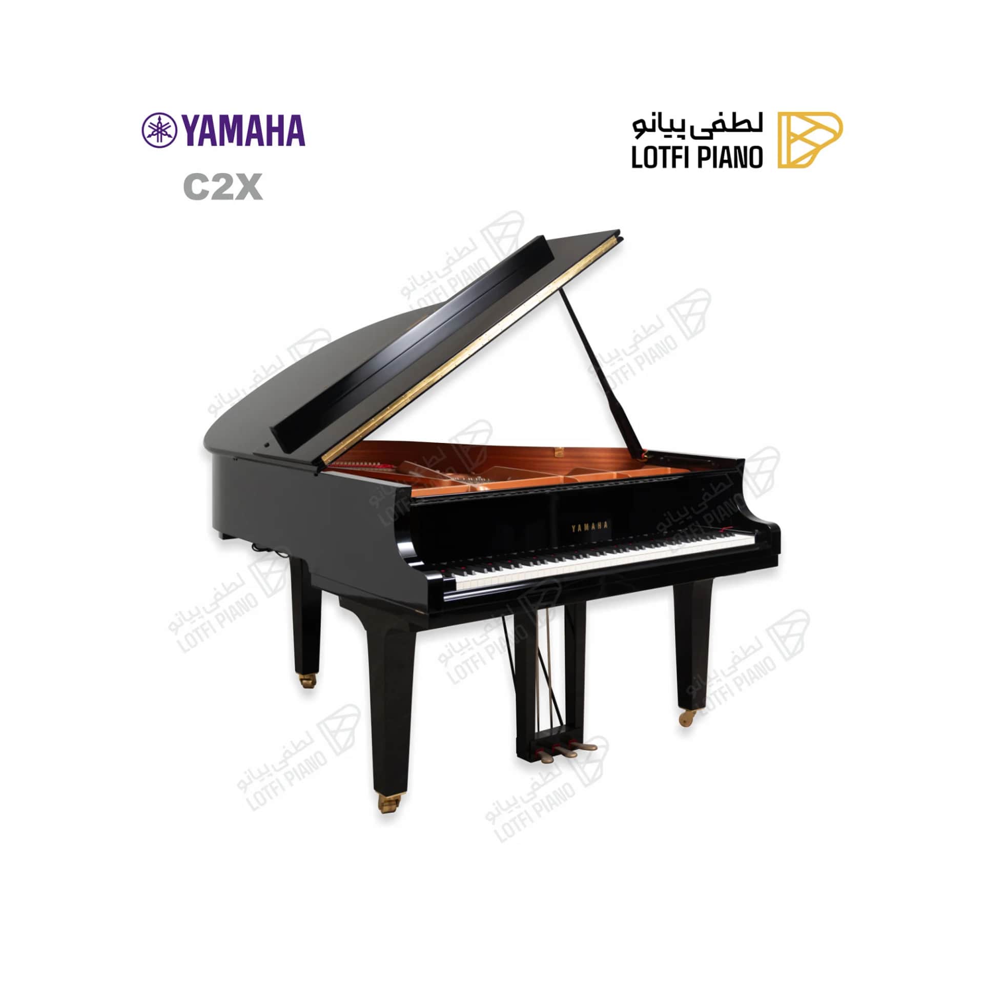 پیانو رویال یاماها مدل YAMAHA C2X - thumbnail 4