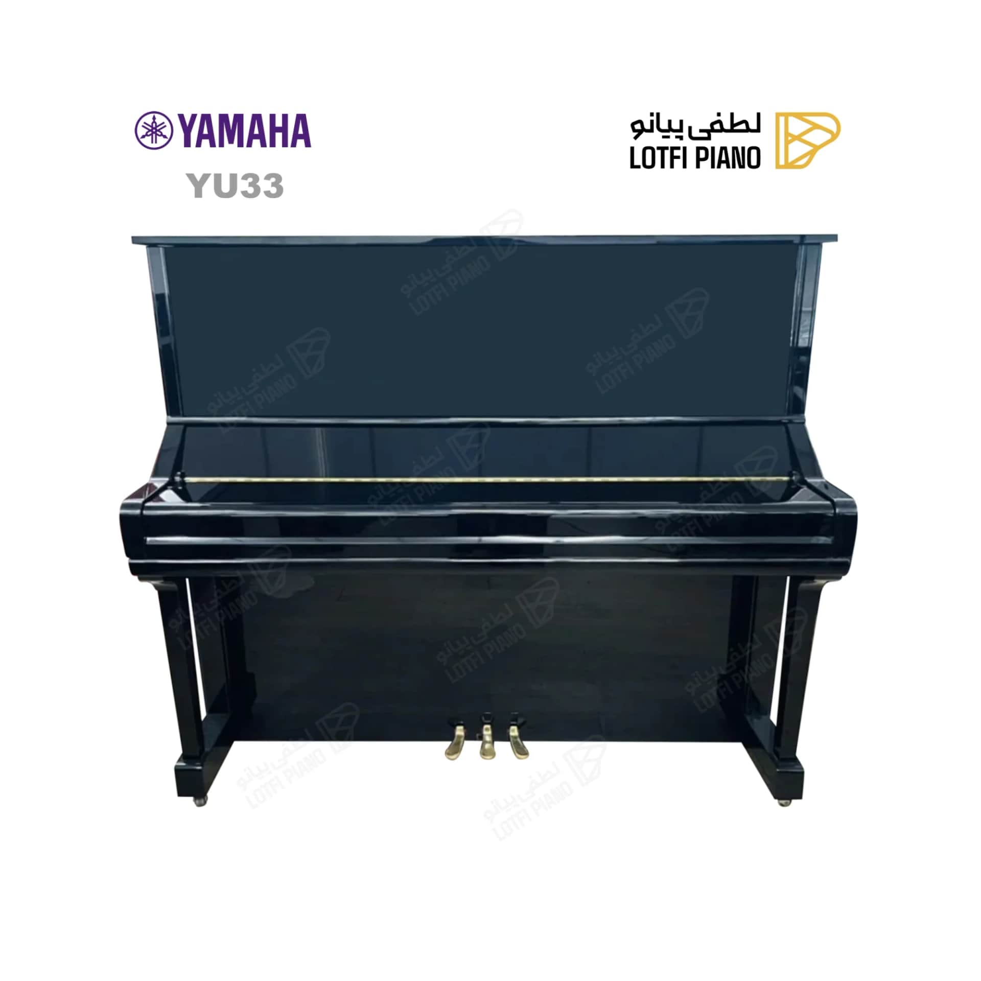 پیانو آکوستیک یاماها مدل YAMAHA YU33 - 5