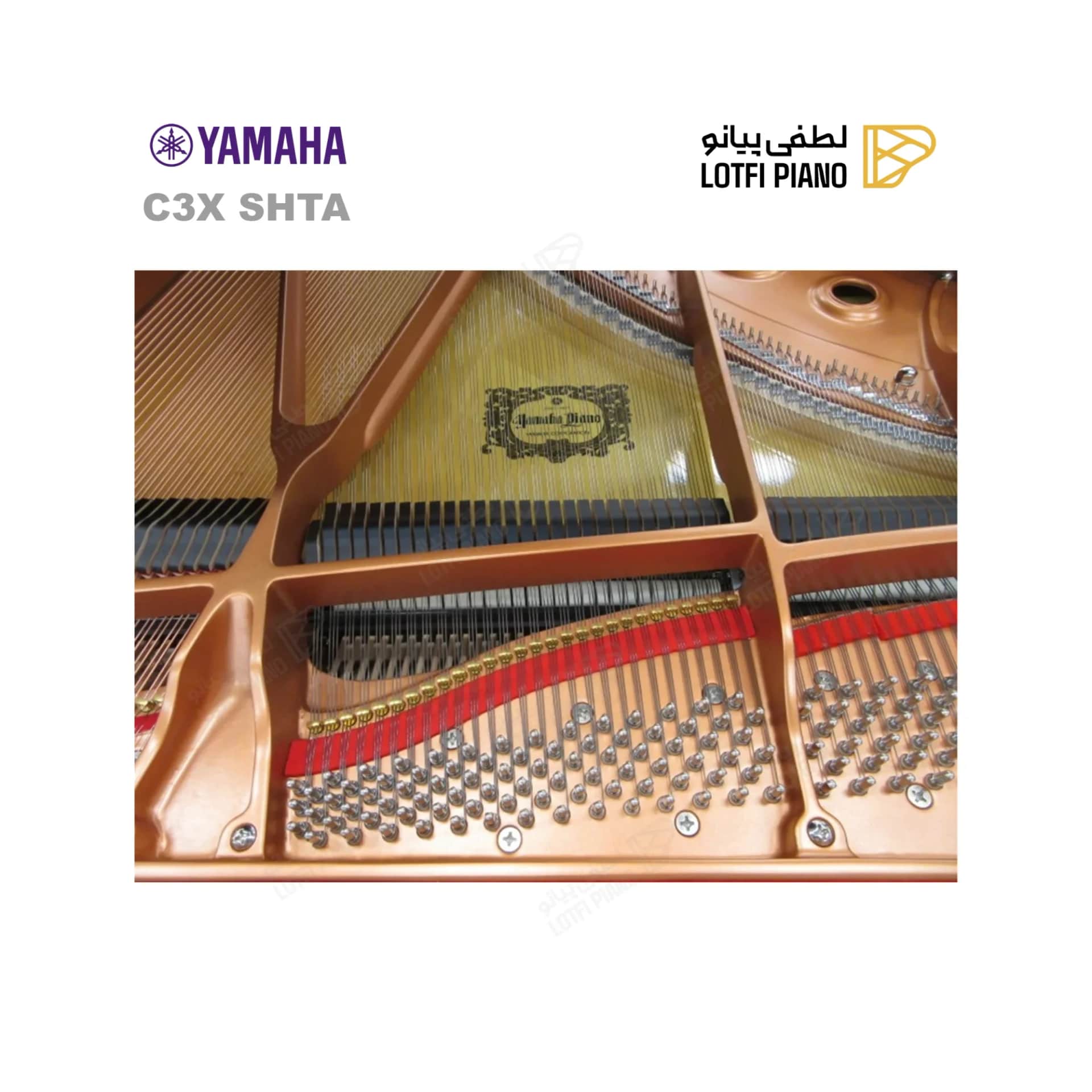 پیانو دیسکلاویه رویال یاماها مدل YAMAHA C3X SHTA - thumbnail 9