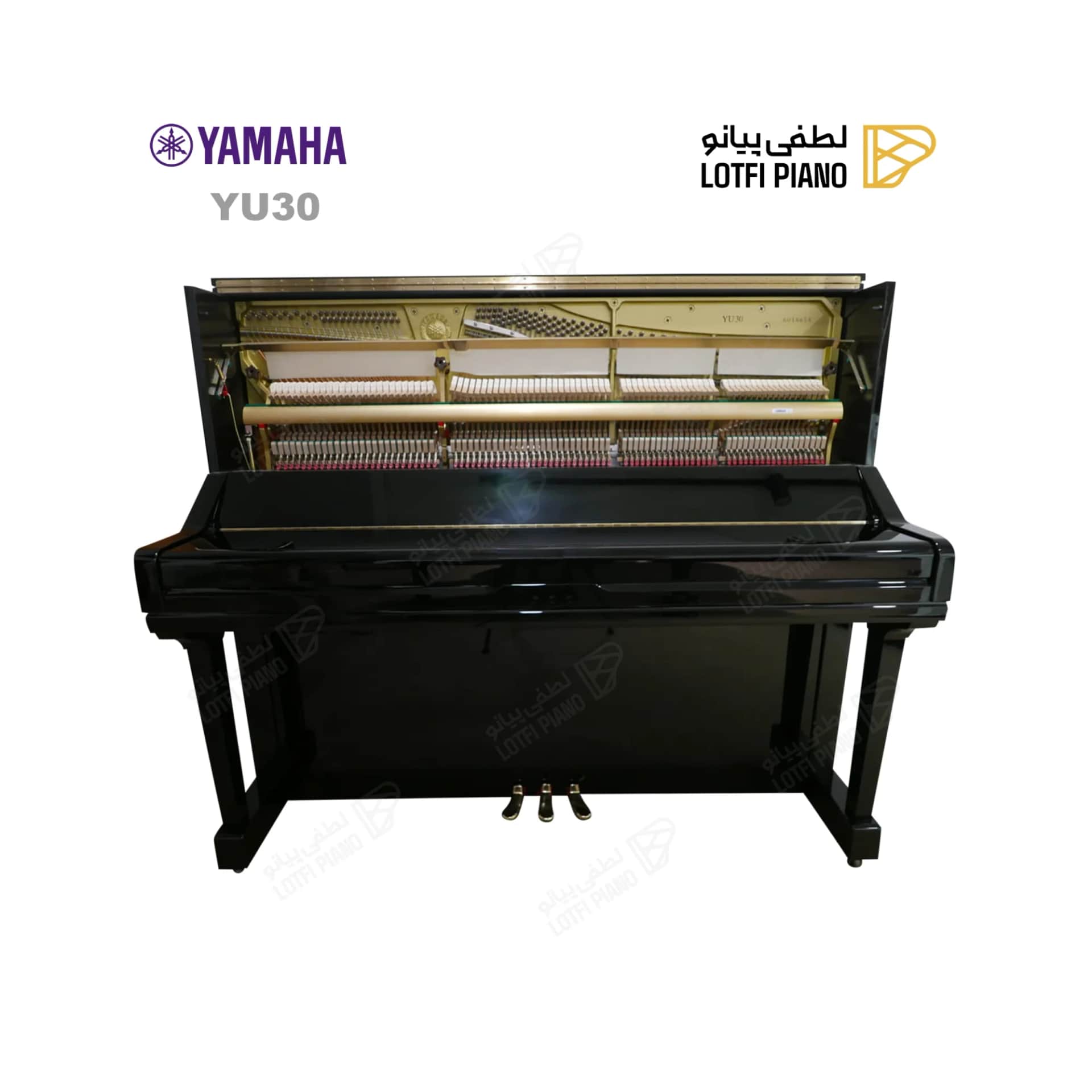 پیانو آکوستیک یاماها مدل YAMAHA YU30 - 5
