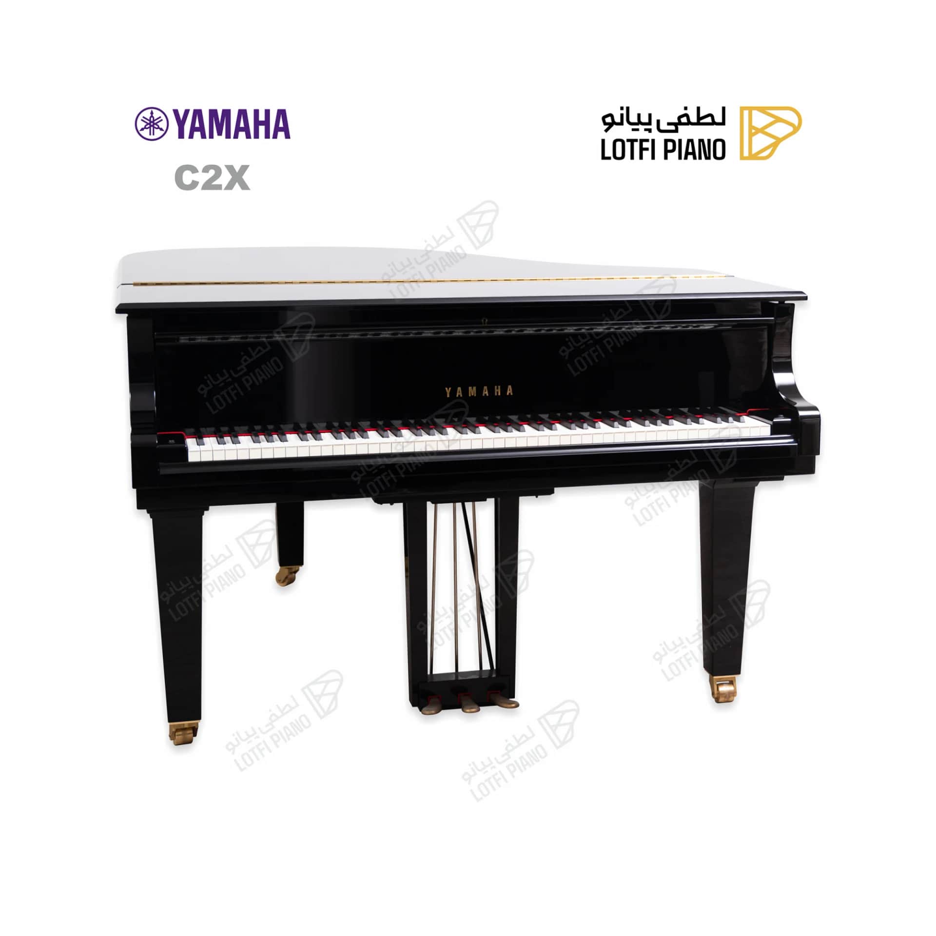 پیانو رویال یاماها مدل YAMAHA C2X - thumbnail 5