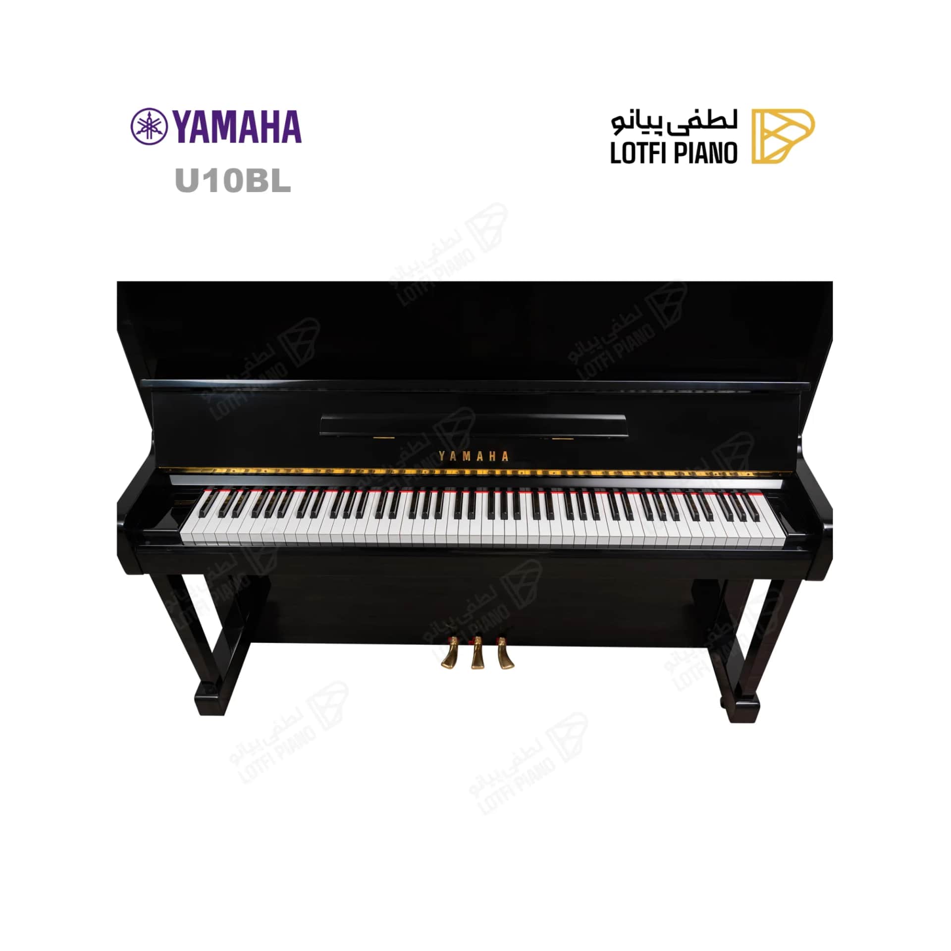 پیانو آکوستیک یاماها مدل YAMAHA U10BL - thumbnail 6