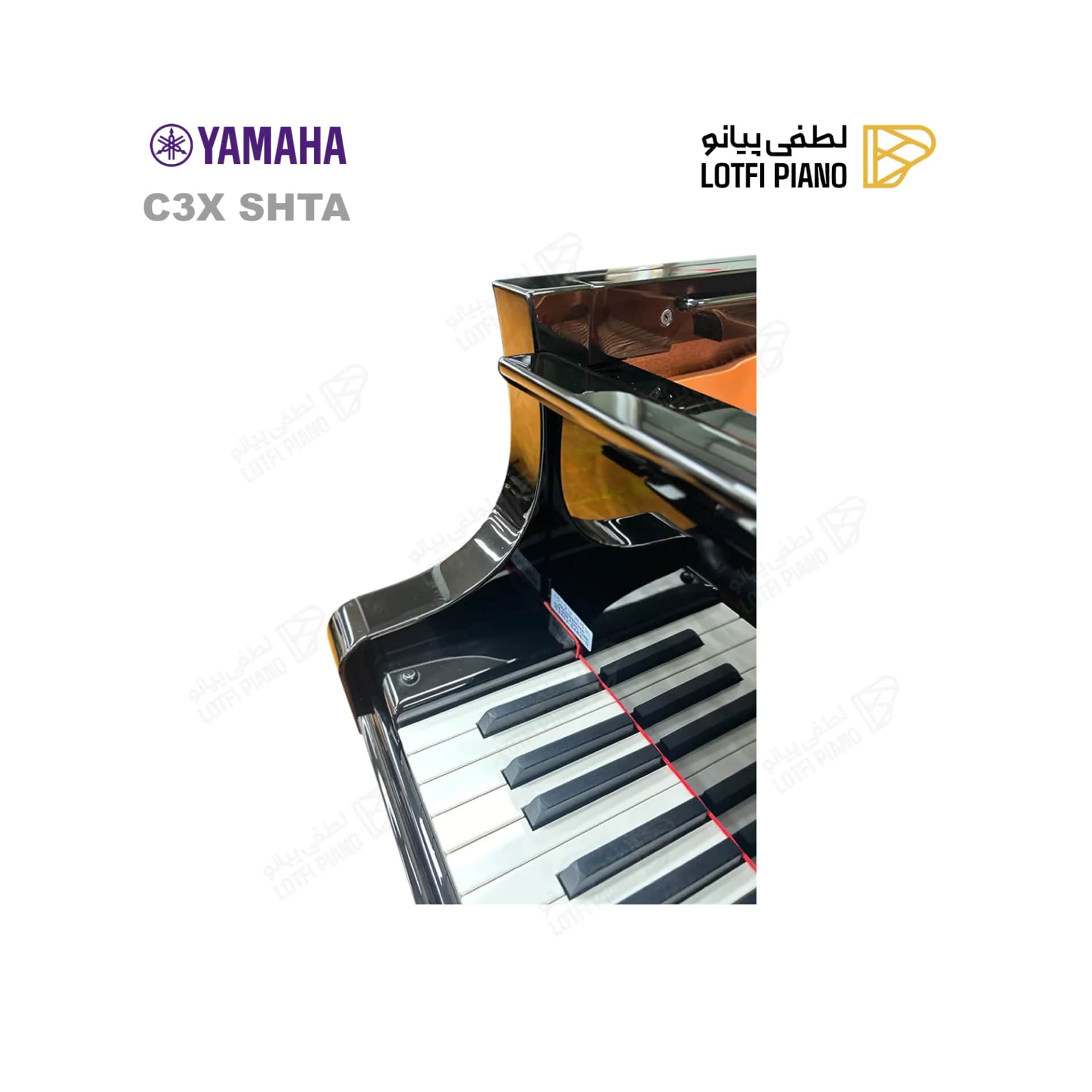 پیانو دیسکلاویه رویال یاماها مدل YAMAHA C3X SHTA - thumbnail 5