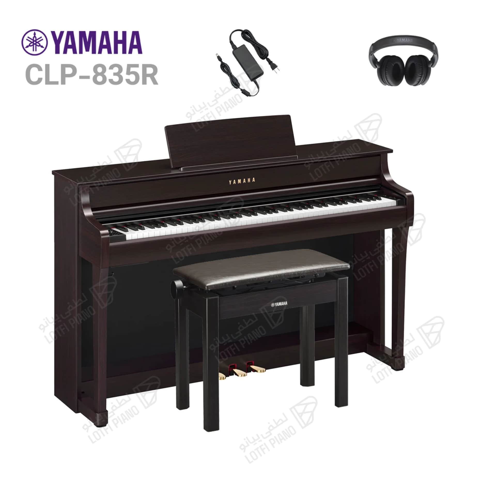 پیانو دیجیتال یاماها مدل CLP-835 - thumbnail 3