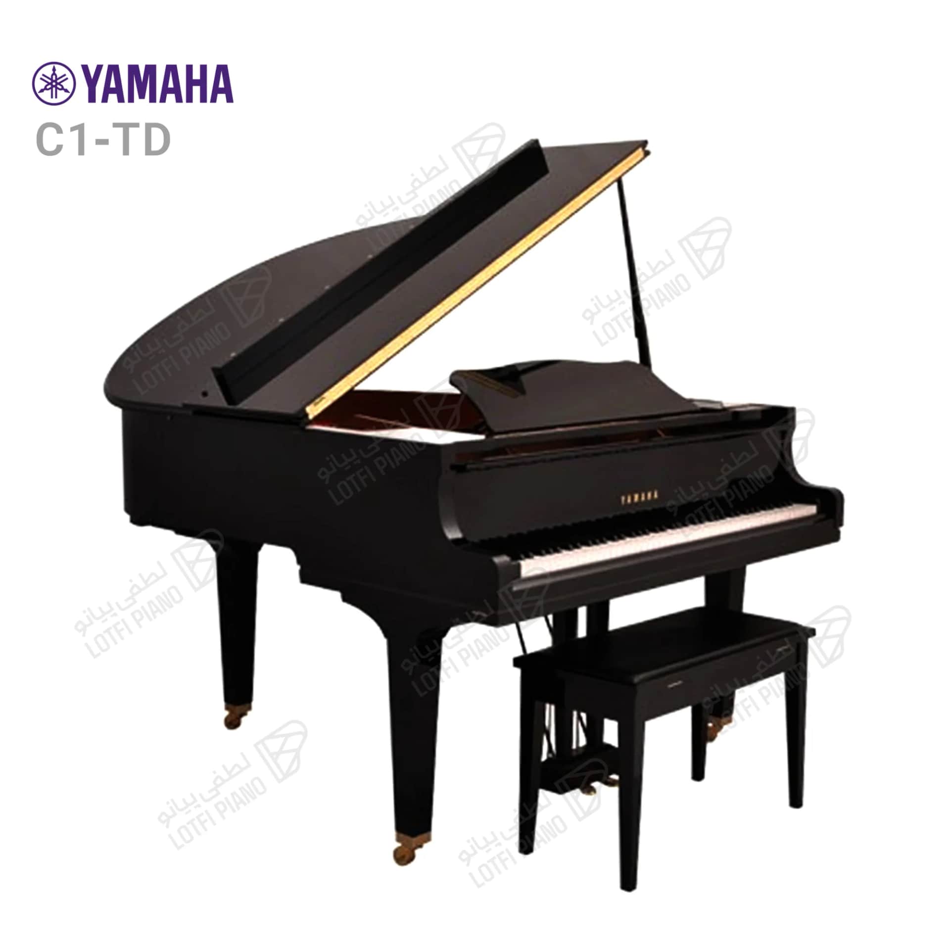 پیانو رویال یاماها مدل YAMAHA C1-td - 4