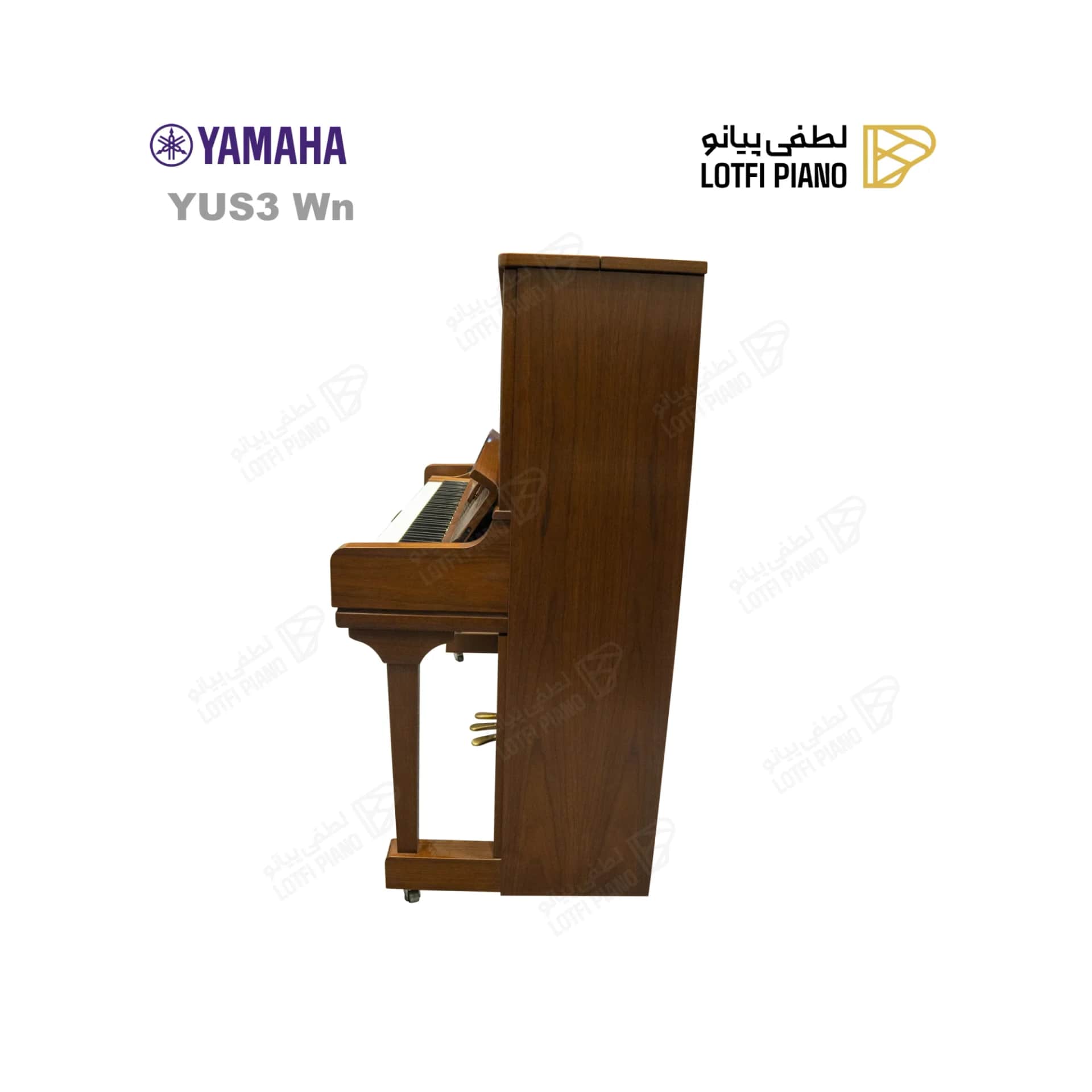 پیانو آکوستیک یاماها مدل YAMAHA YUS3 WN - 6