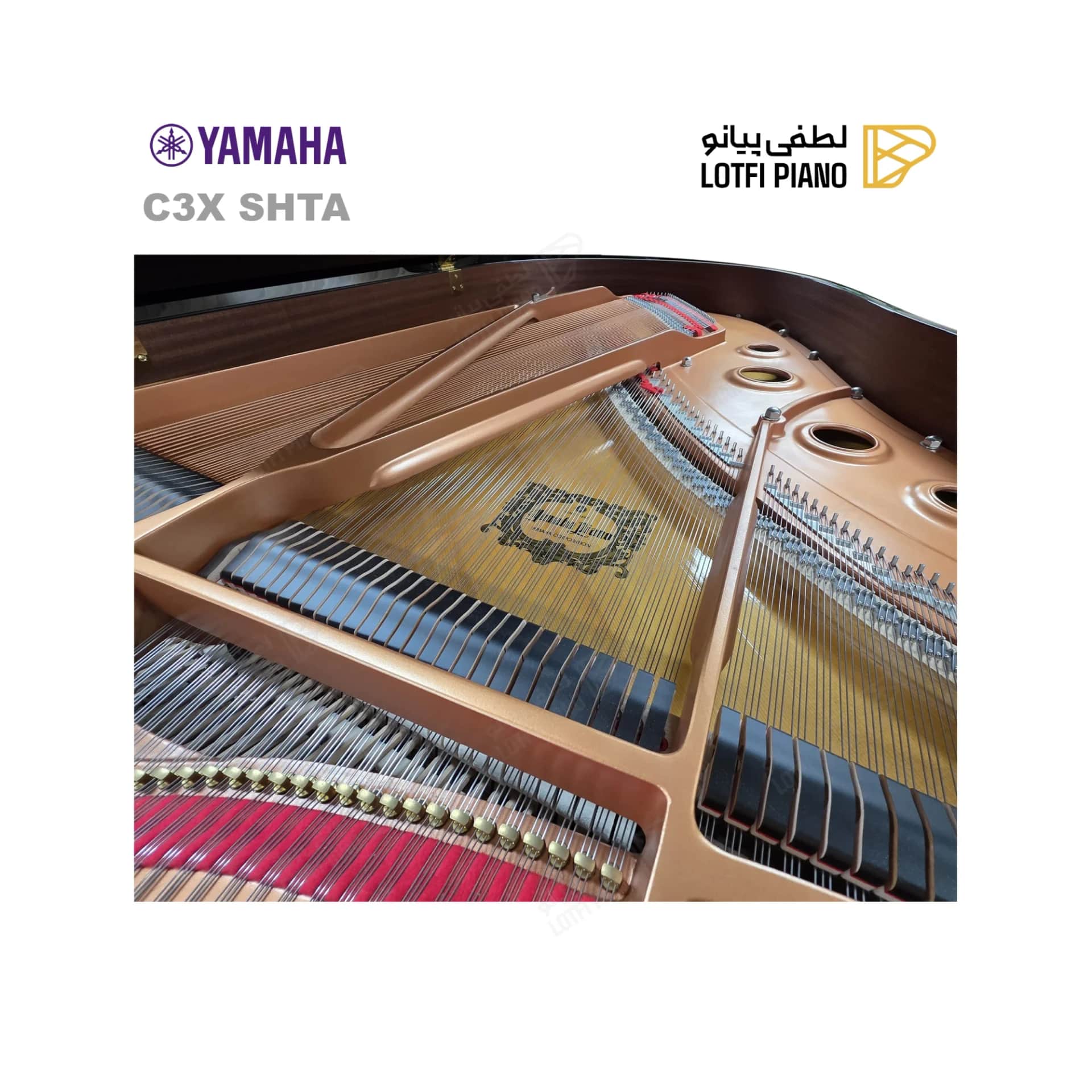 پیانو دیسکلاویه رویال یاماها مدل YAMAHA C3X SHTA - thumbnail 8
