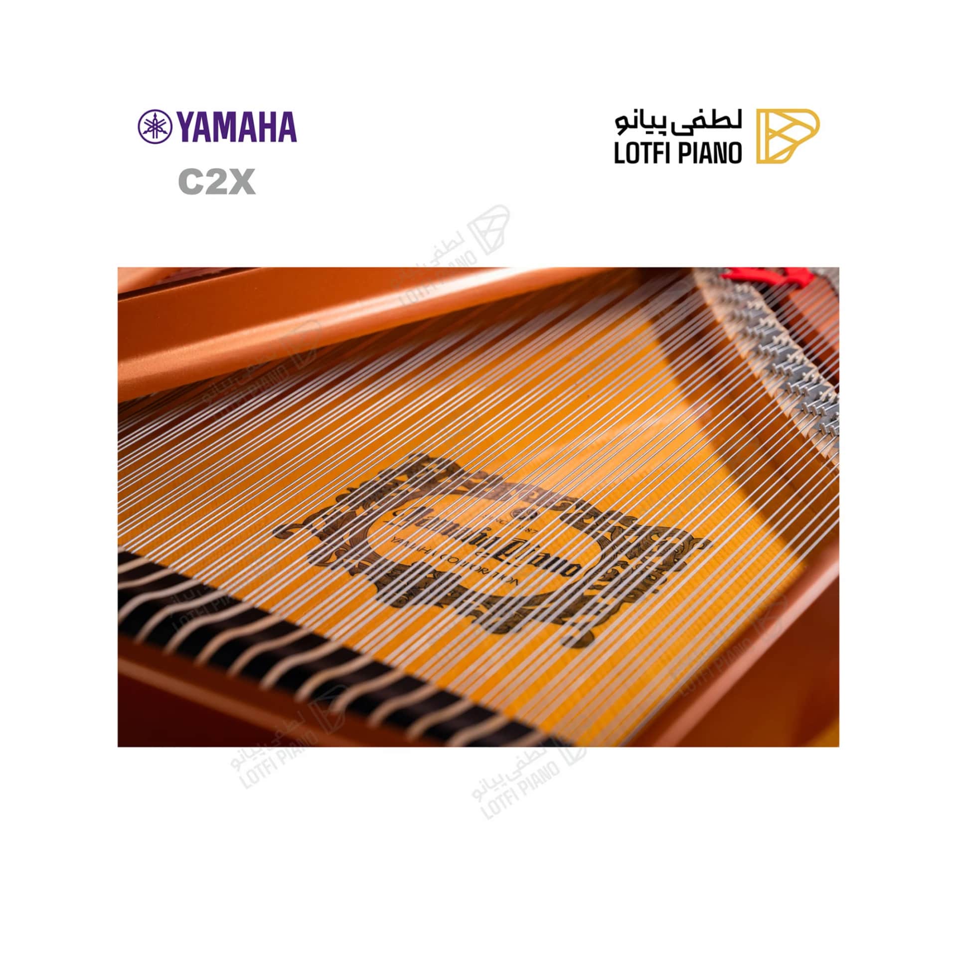 پیانو رویال یاماها مدل YAMAHA C2X - 8