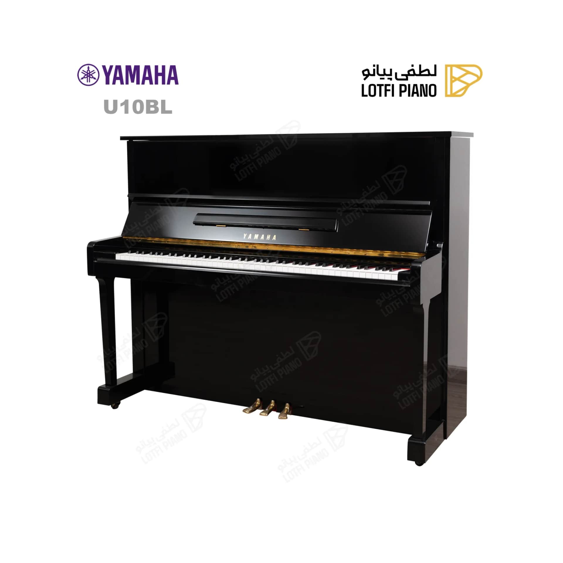 پیانو آکوستیک یاماها مدل YAMAHA U10BL - thumbnail 4