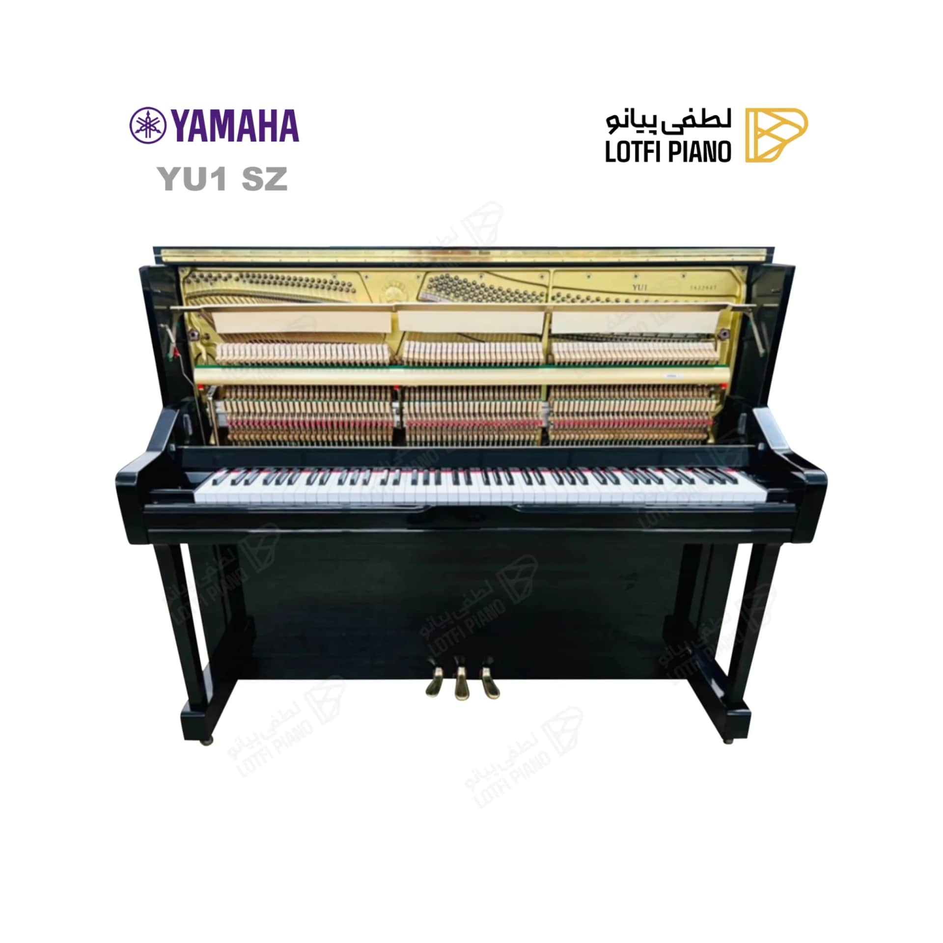 پیانو آکوستیک ياماها مدل YAMAHA YU1 SZ - 5