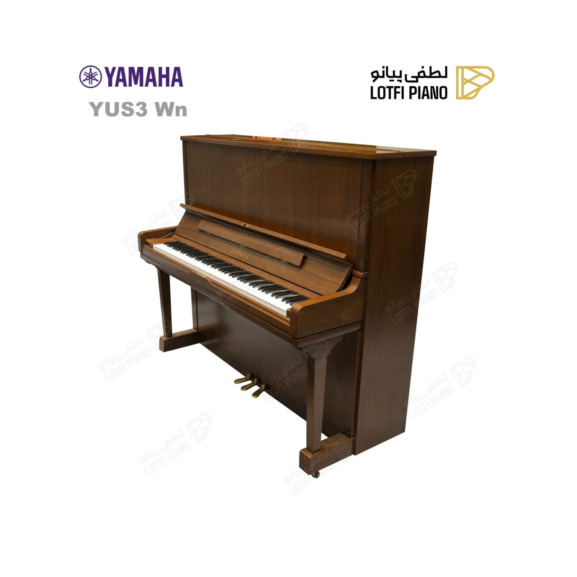 پیانو آکوستیک یاماها مدل YAMAHA YUS3 WN - thumbnail 3