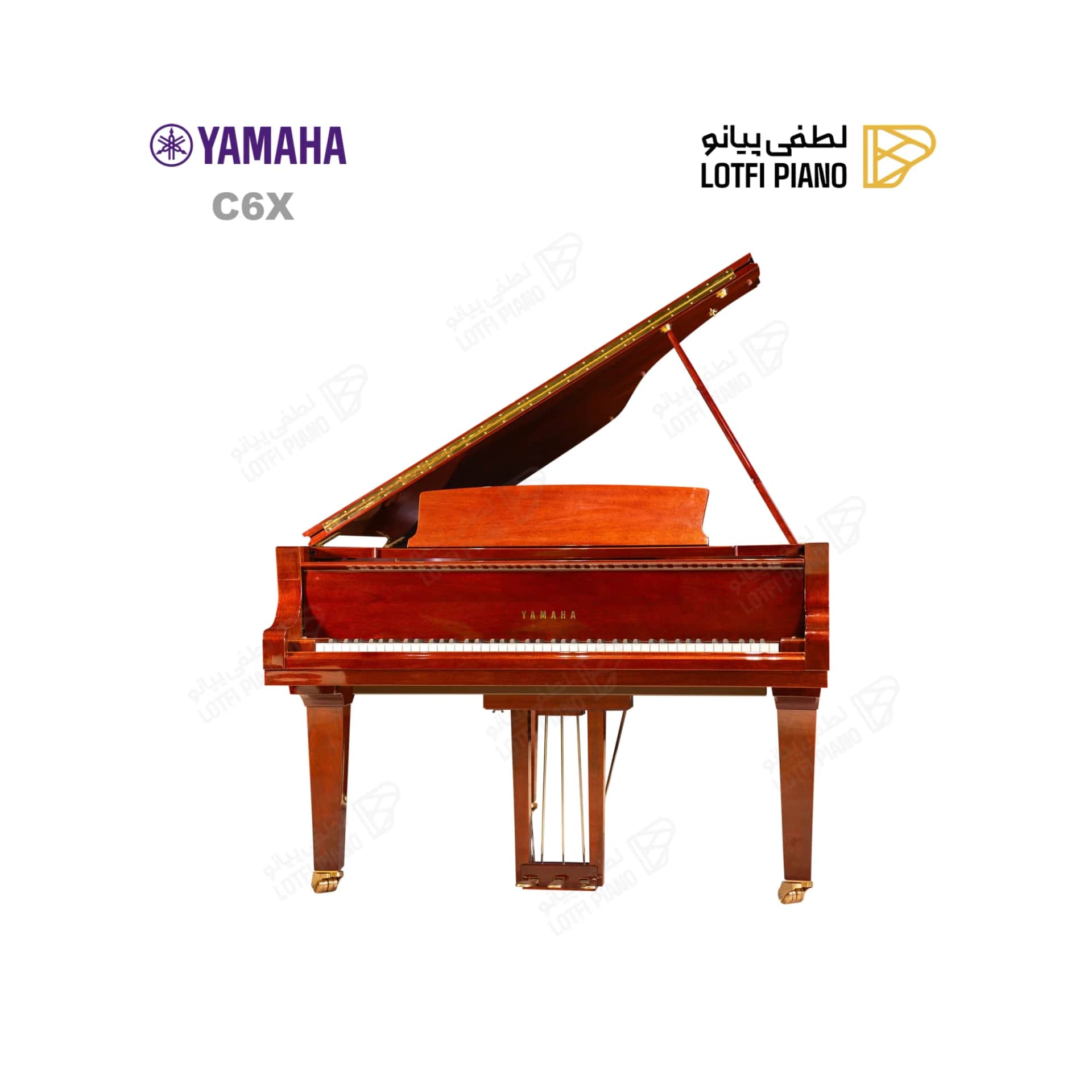 پیانو رویال یاماها مدل Yamaha C6X - thumbnail 6