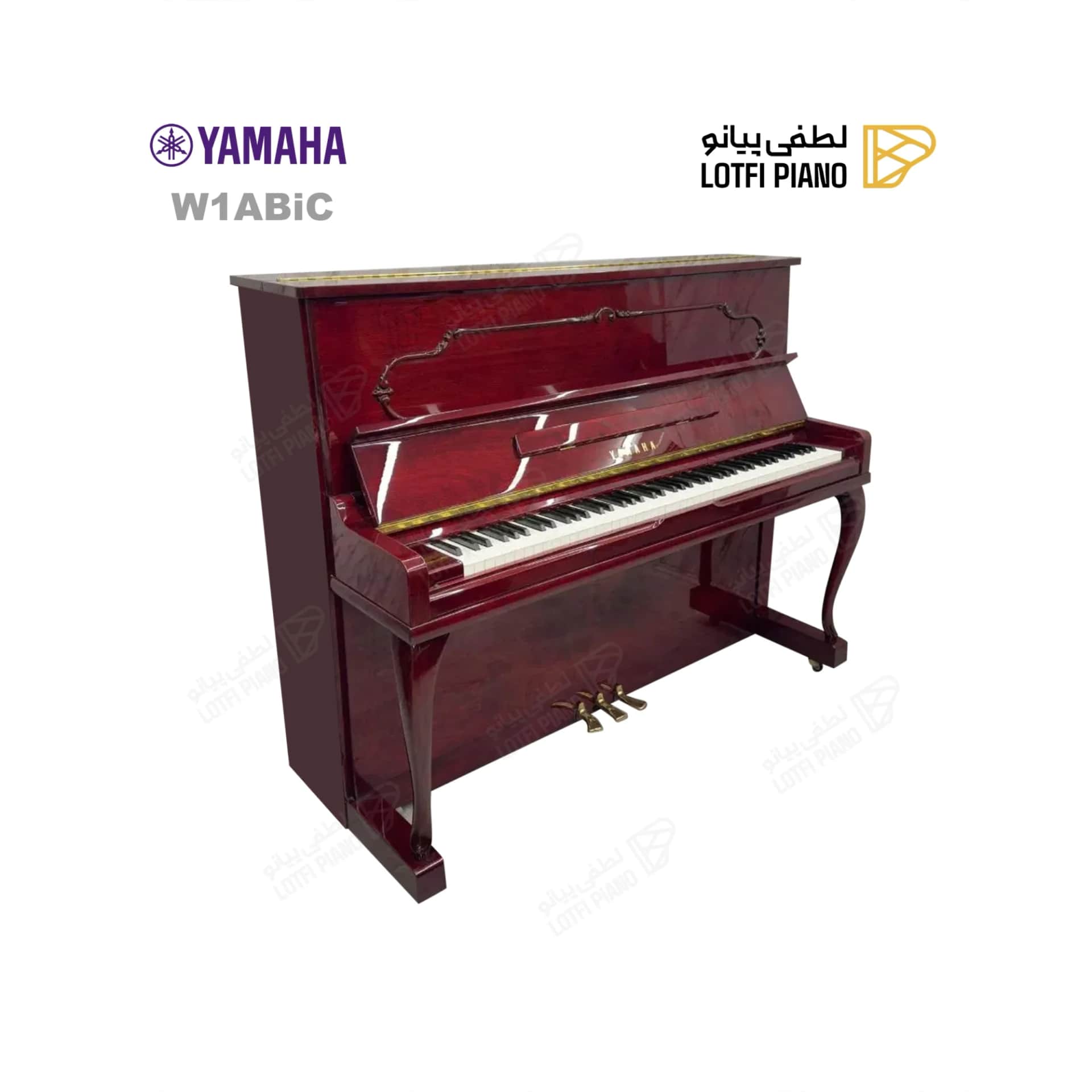پیانو آکوستیک یاماها مدل YAMAHA W1ABiC - 4
