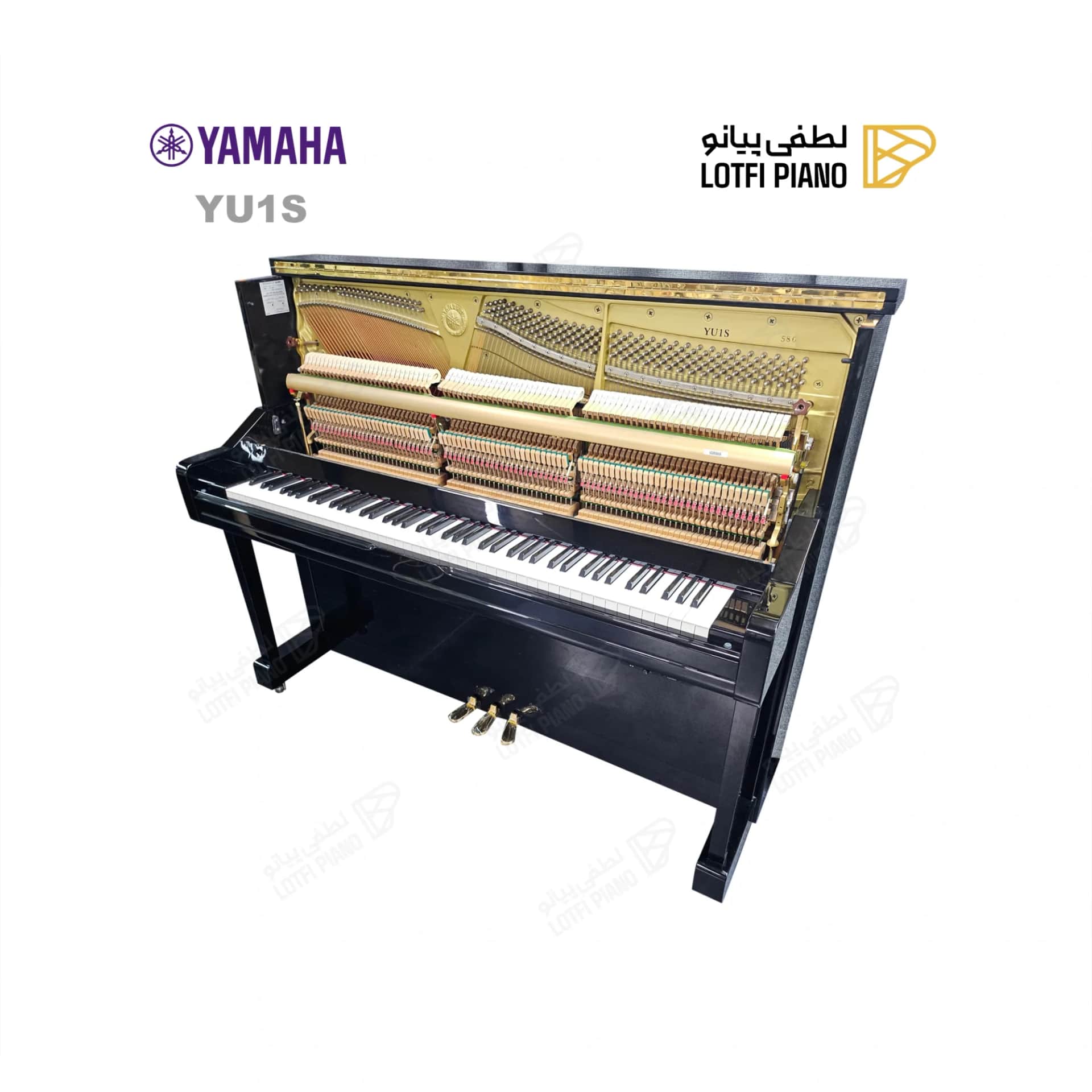 پیانو دیواری یاماها مدل YAMAHA YU1S - thumbnail 3