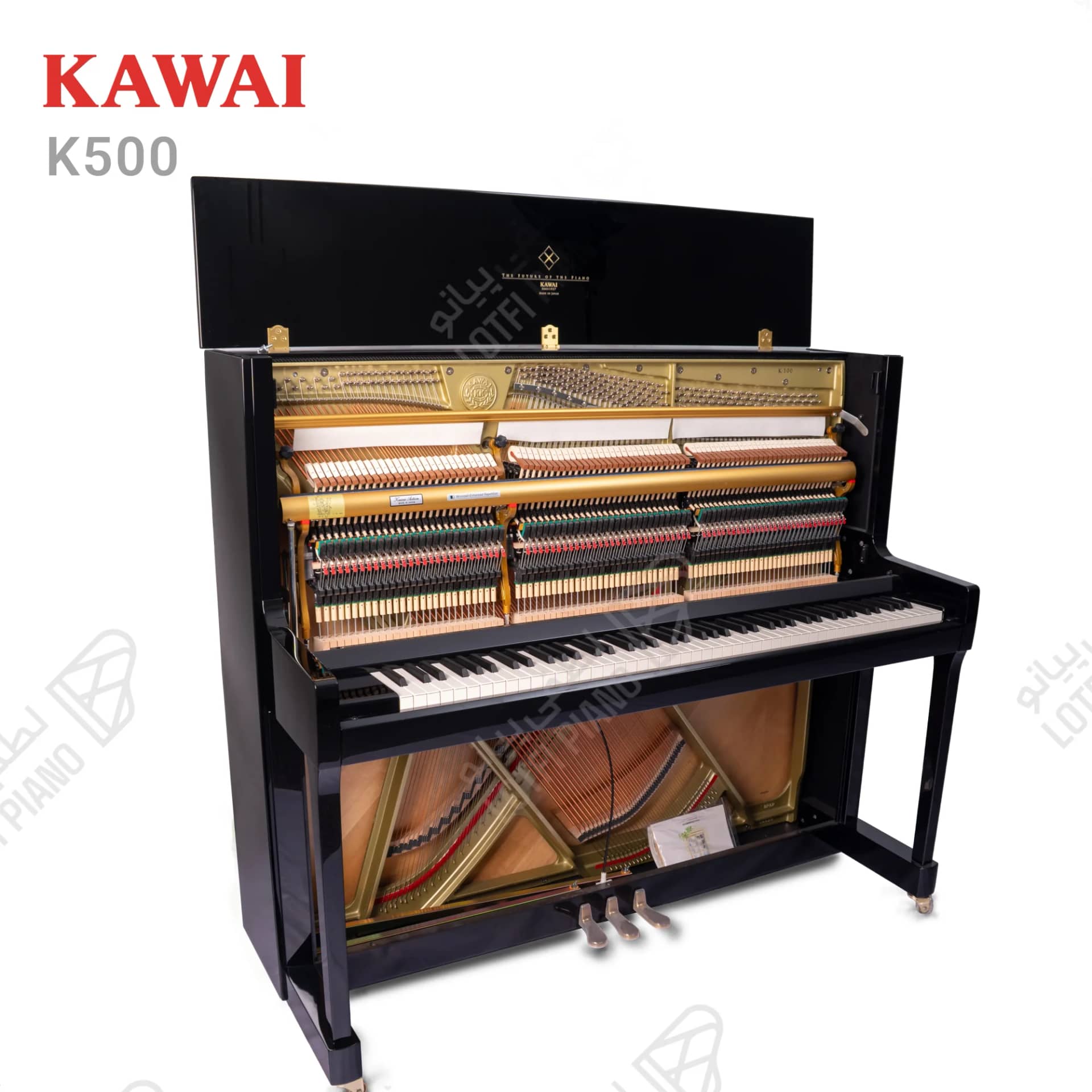 پیانو آکوستیک KAWAI مدل K500 - 4