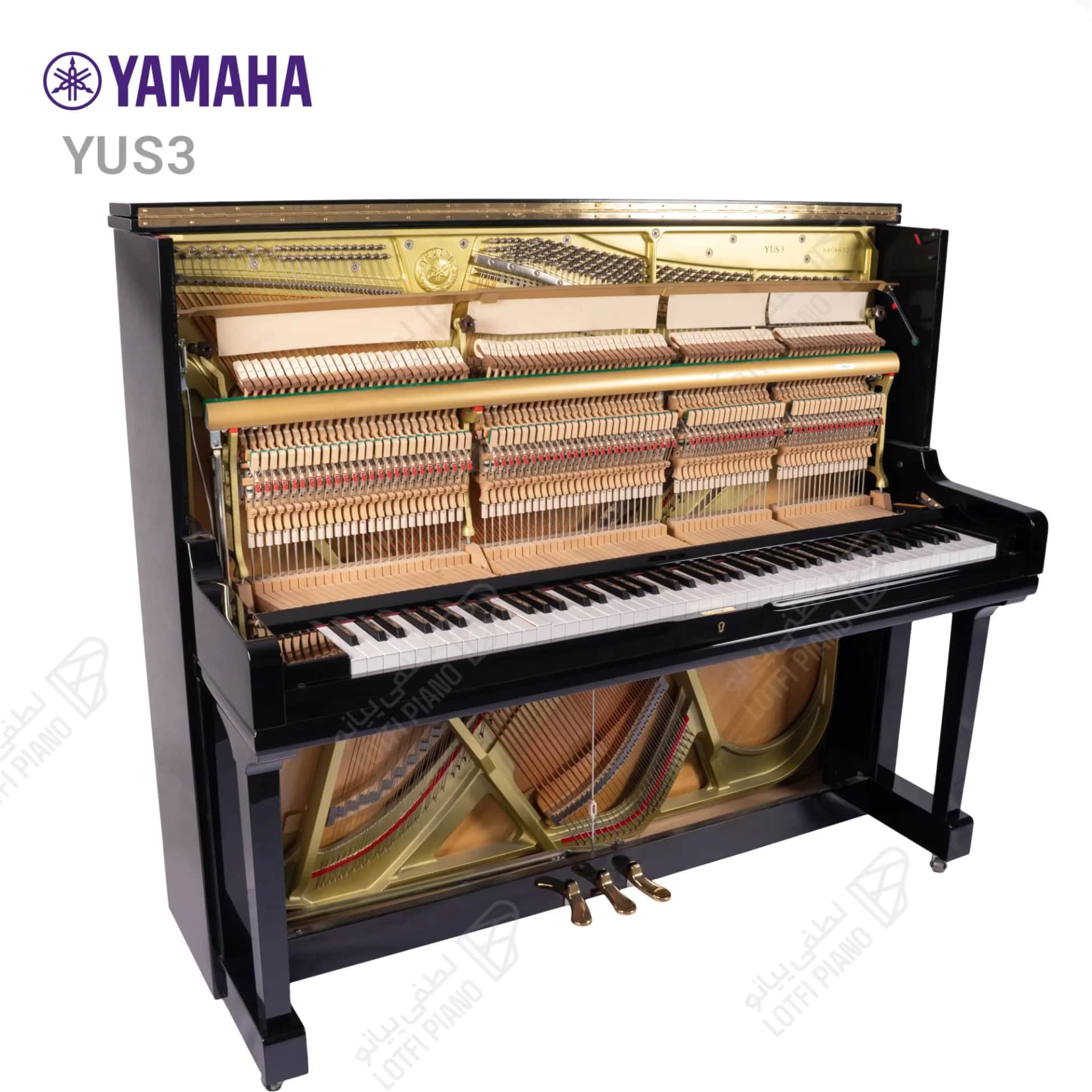 پیانو آکوستیک YAMAHA مدل YUS3 - thumbnail 2